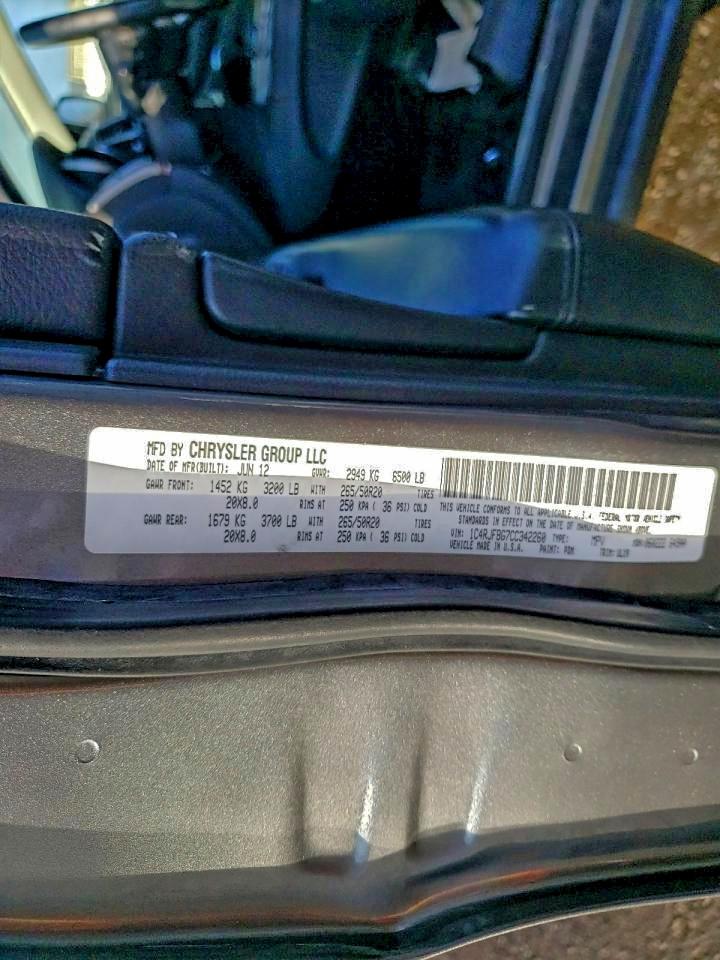 2012 Jeep Grand Cherokee Limited Silver vin: 1C4RJFBG7CC342260