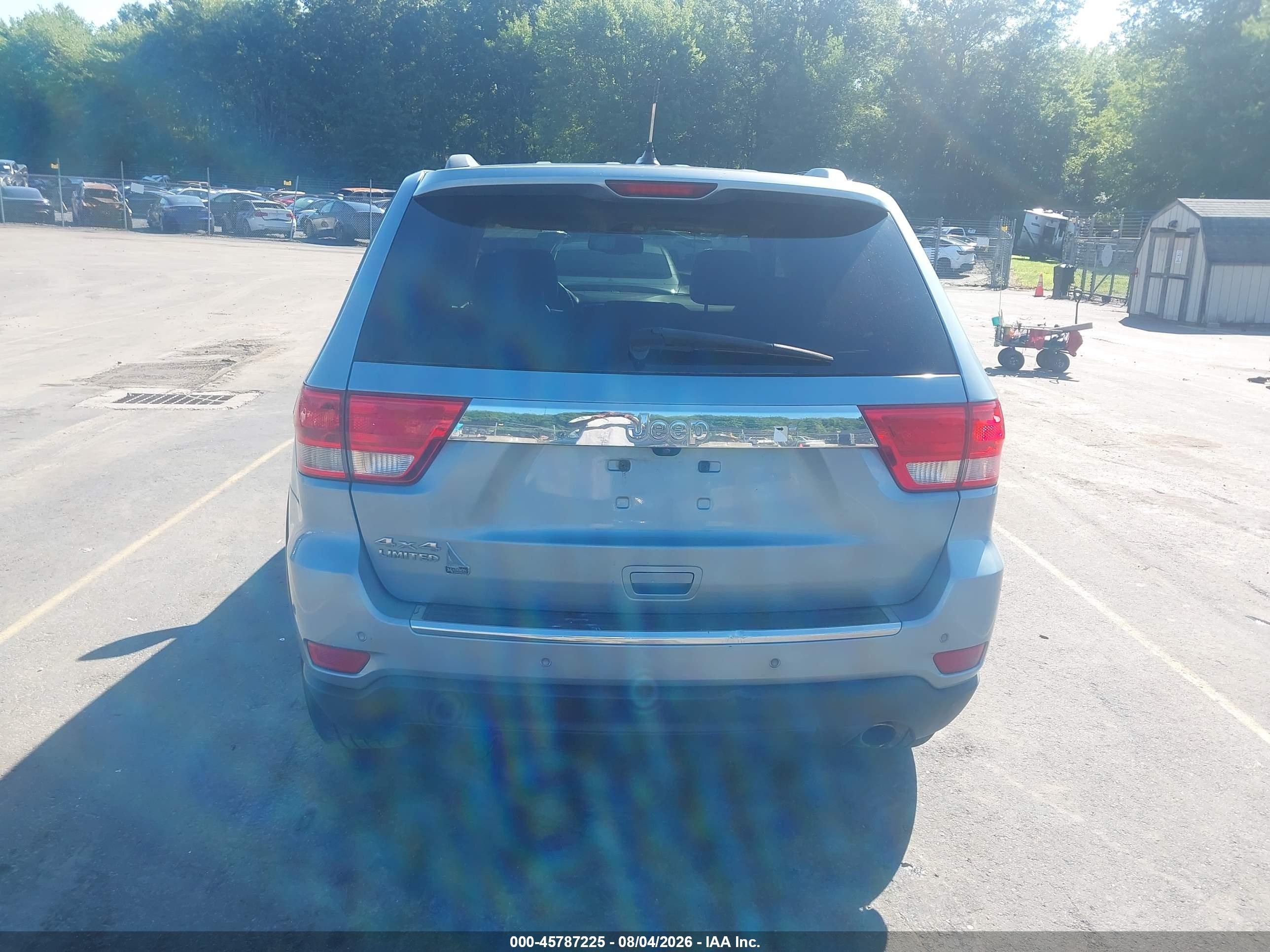 2013 Jeep Grand Cherokee Limited Light Blue vin: 1C4RJFBG7DC503658