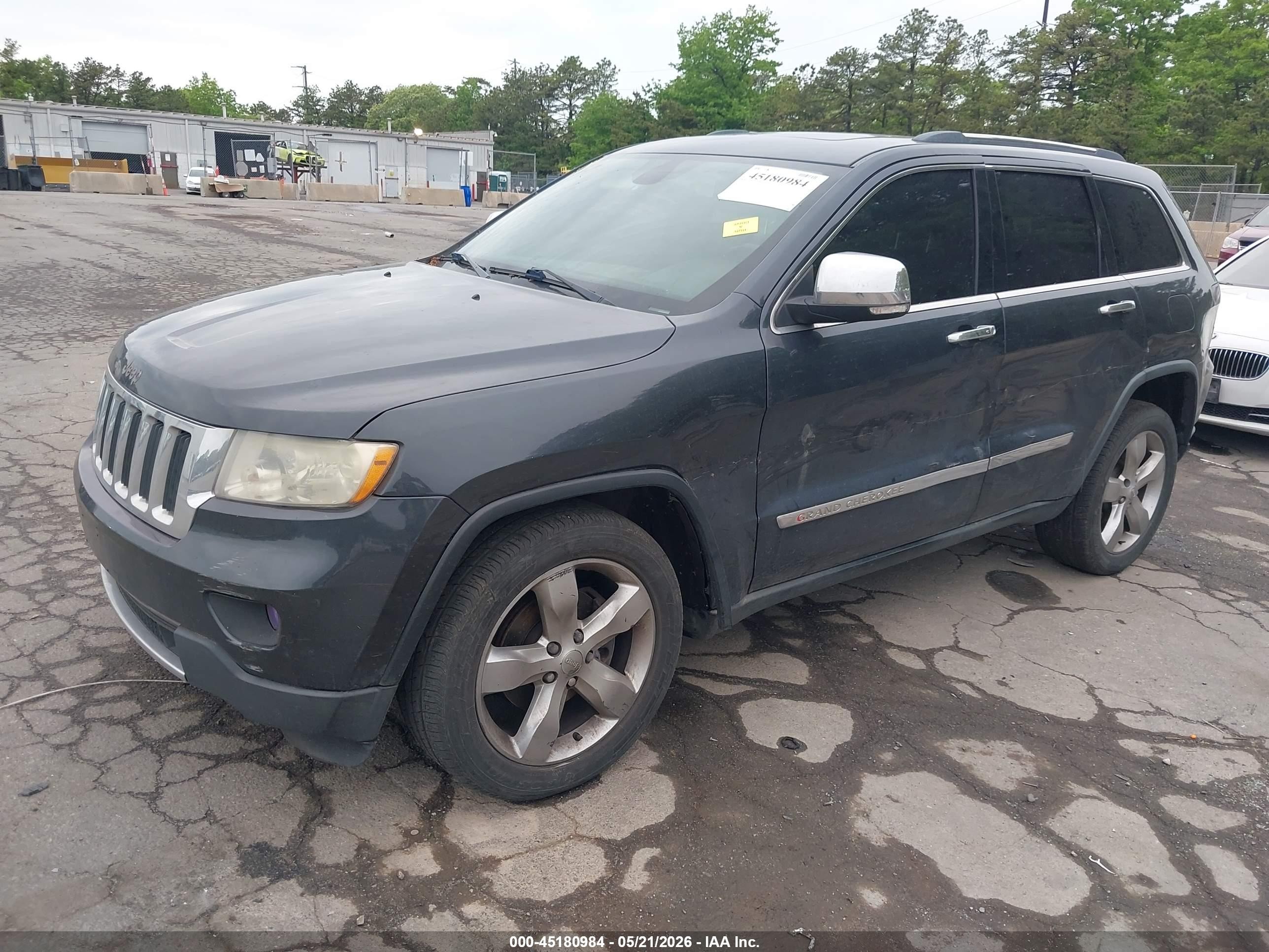 2013 Jeep Grand Cherokee Limited Gray vin: 1C4RJFBG7DC560183