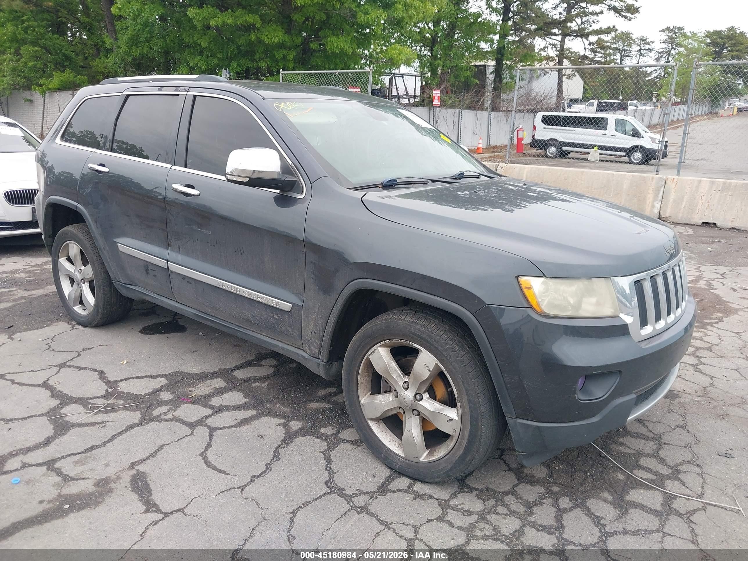 2013 Jeep Grand Cherokee Limited Gray vin: 1C4RJFBG7DC560183