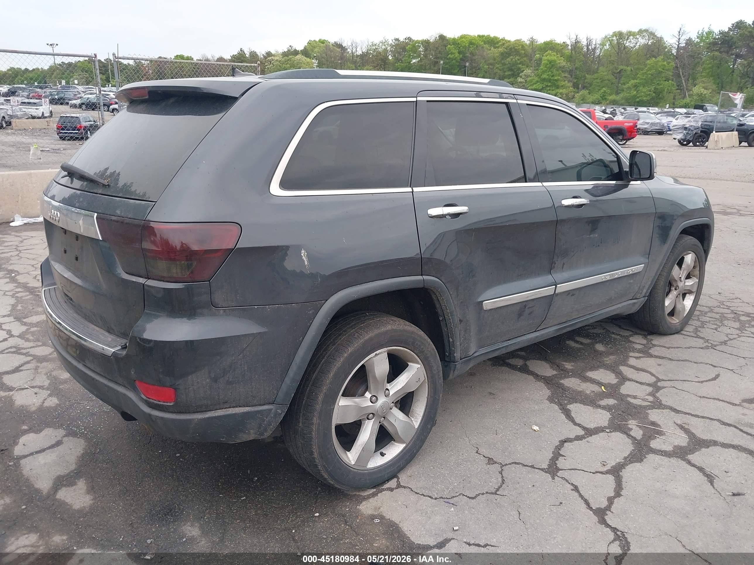 2013 Jeep Grand Cherokee Limited Gray vin: 1C4RJFBG7DC560183