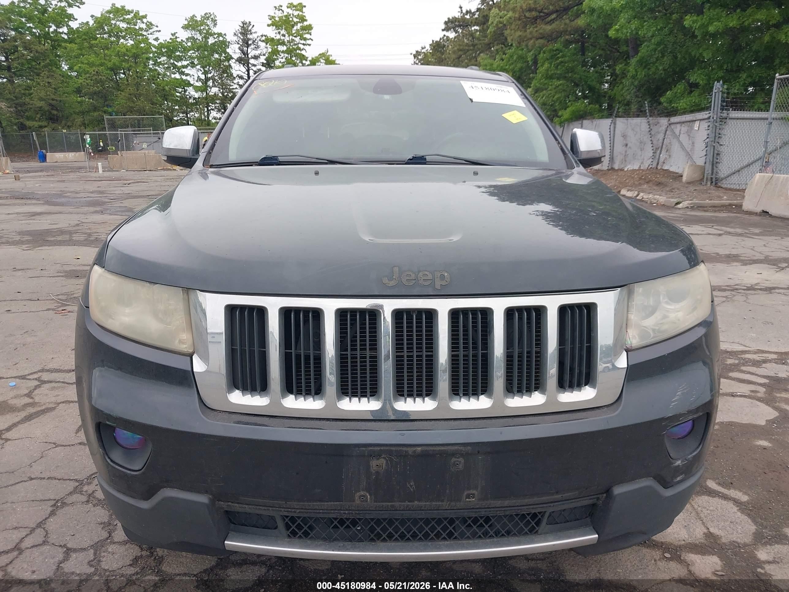 2013 Jeep Grand Cherokee Limited Gray vin: 1C4RJFBG7DC560183