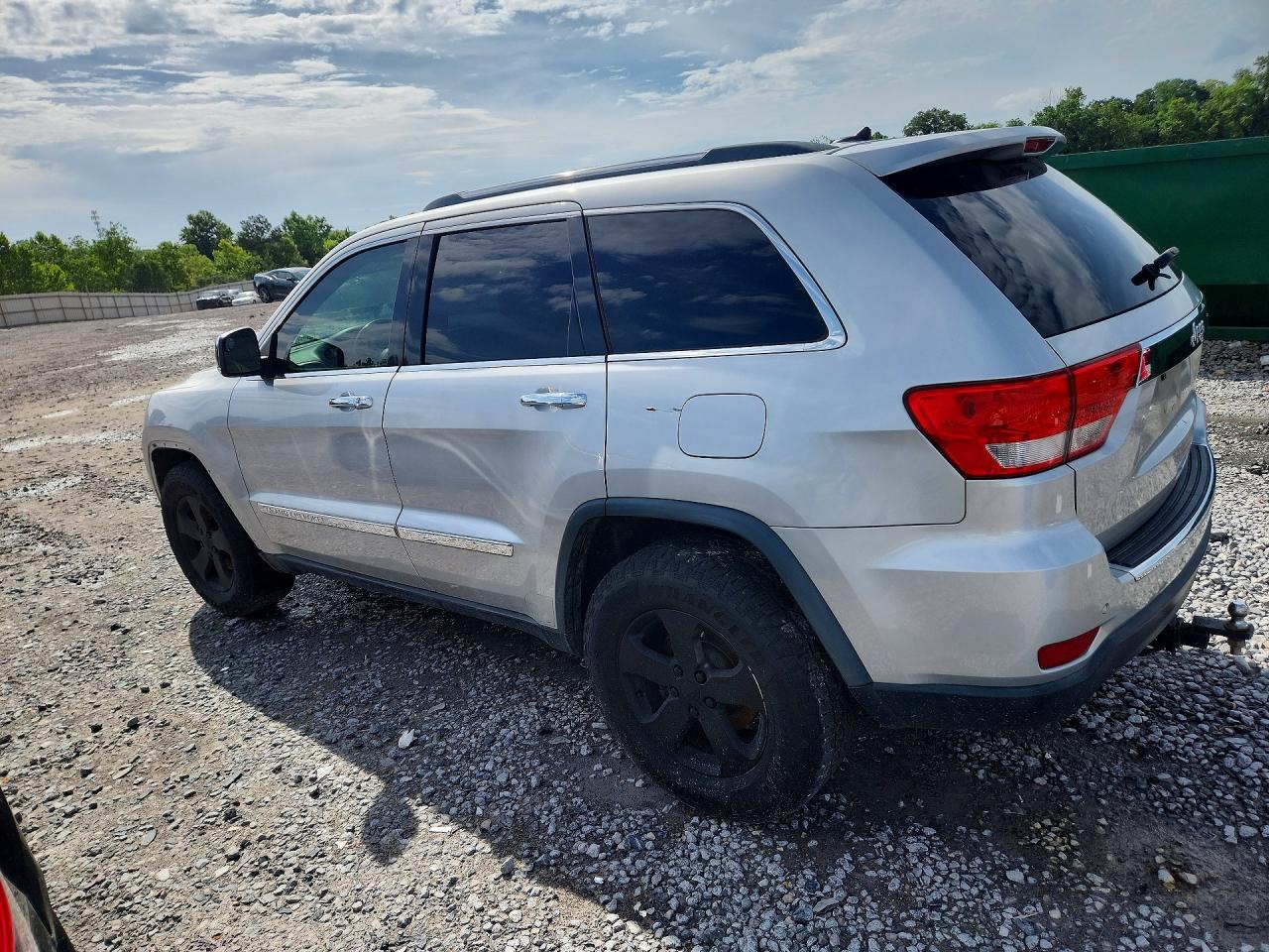2013 Jeep Grand Cherokee Limited Silver vin: 1C4RJFBG7DC585584