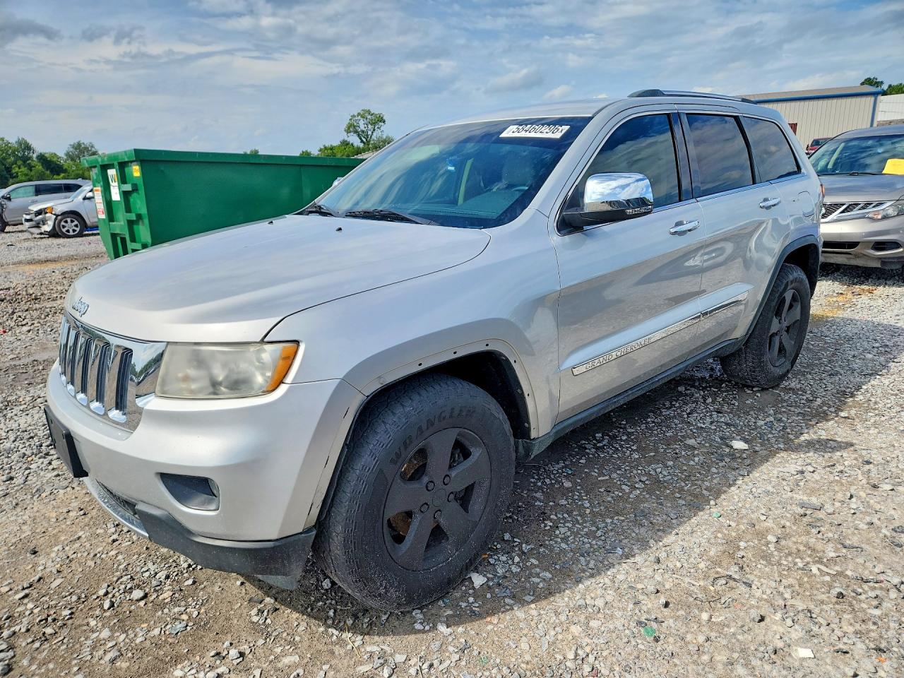 2013 Jeep Grand Cherokee Limited Silver vin: 1C4RJFBG7DC585584