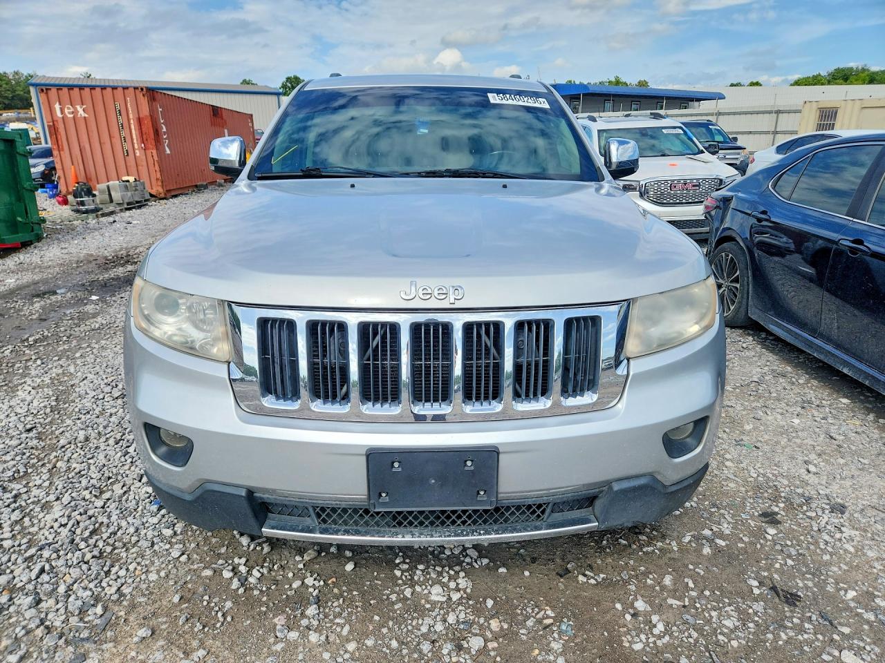 2013 Jeep Grand Cherokee Limited Silver vin: 1C4RJFBG7DC585584