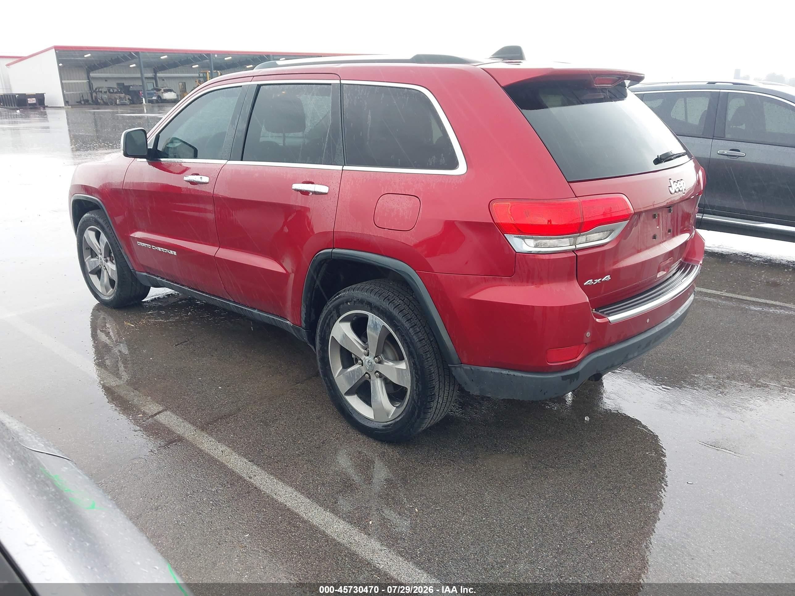 2014 Jeep Grand Cherokee Limited Purple vin: 1C4RJFBG7EC101933