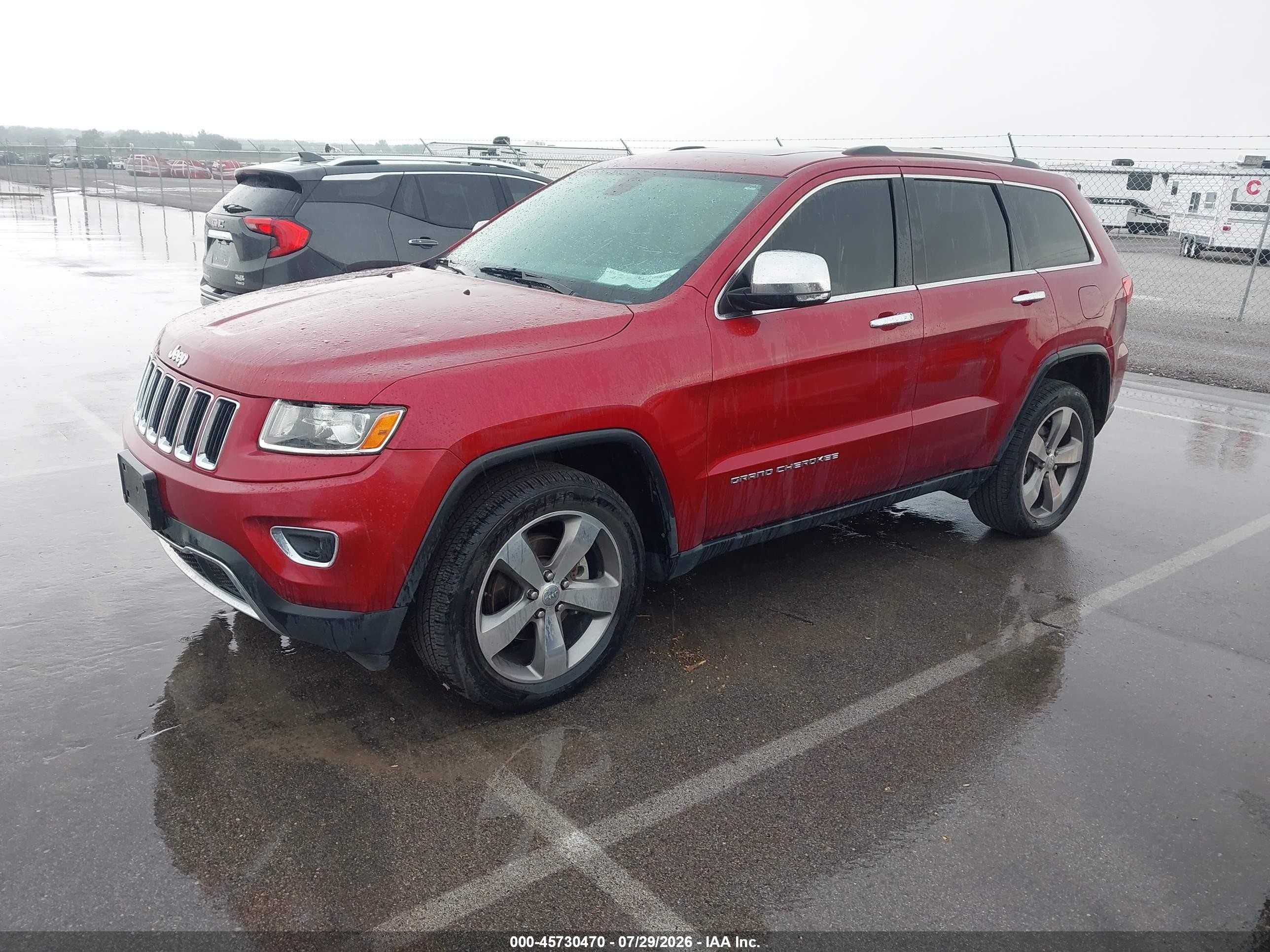 2014 Jeep Grand Cherokee Limited Purple vin: 1C4RJFBG7EC101933
