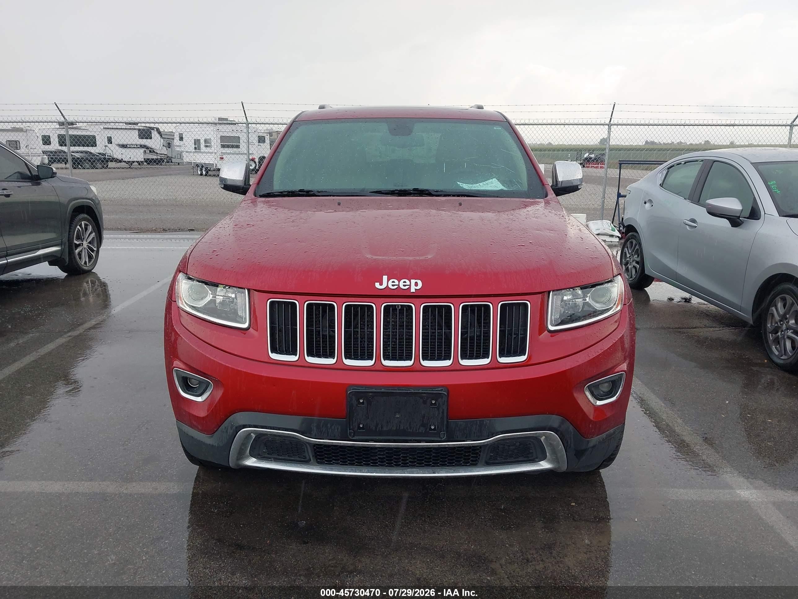 2014 Jeep Grand Cherokee Limited Purple vin: 1C4RJFBG7EC101933