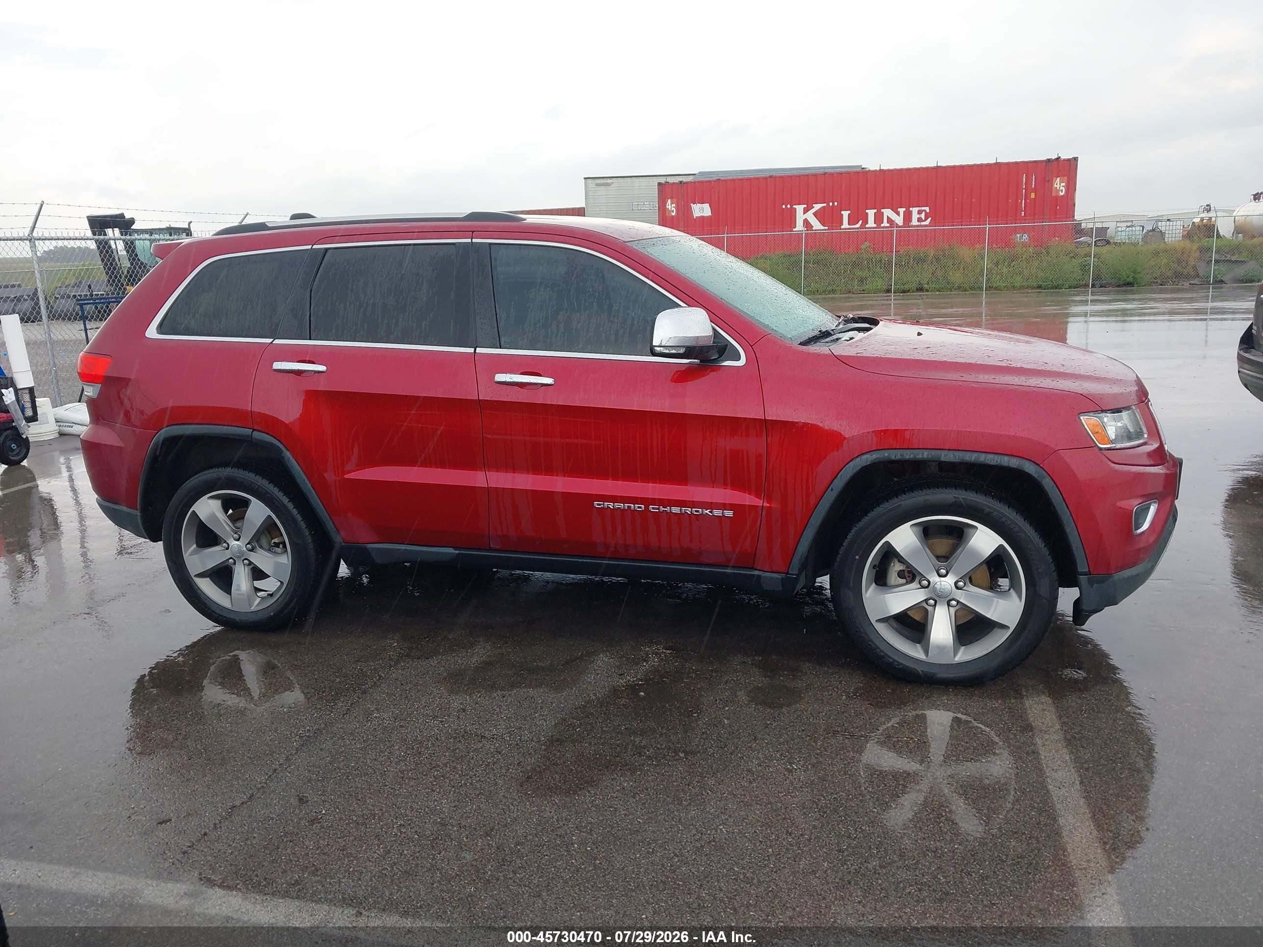 2014 Jeep Grand Cherokee Limited Purple vin: 1C4RJFBG7EC101933