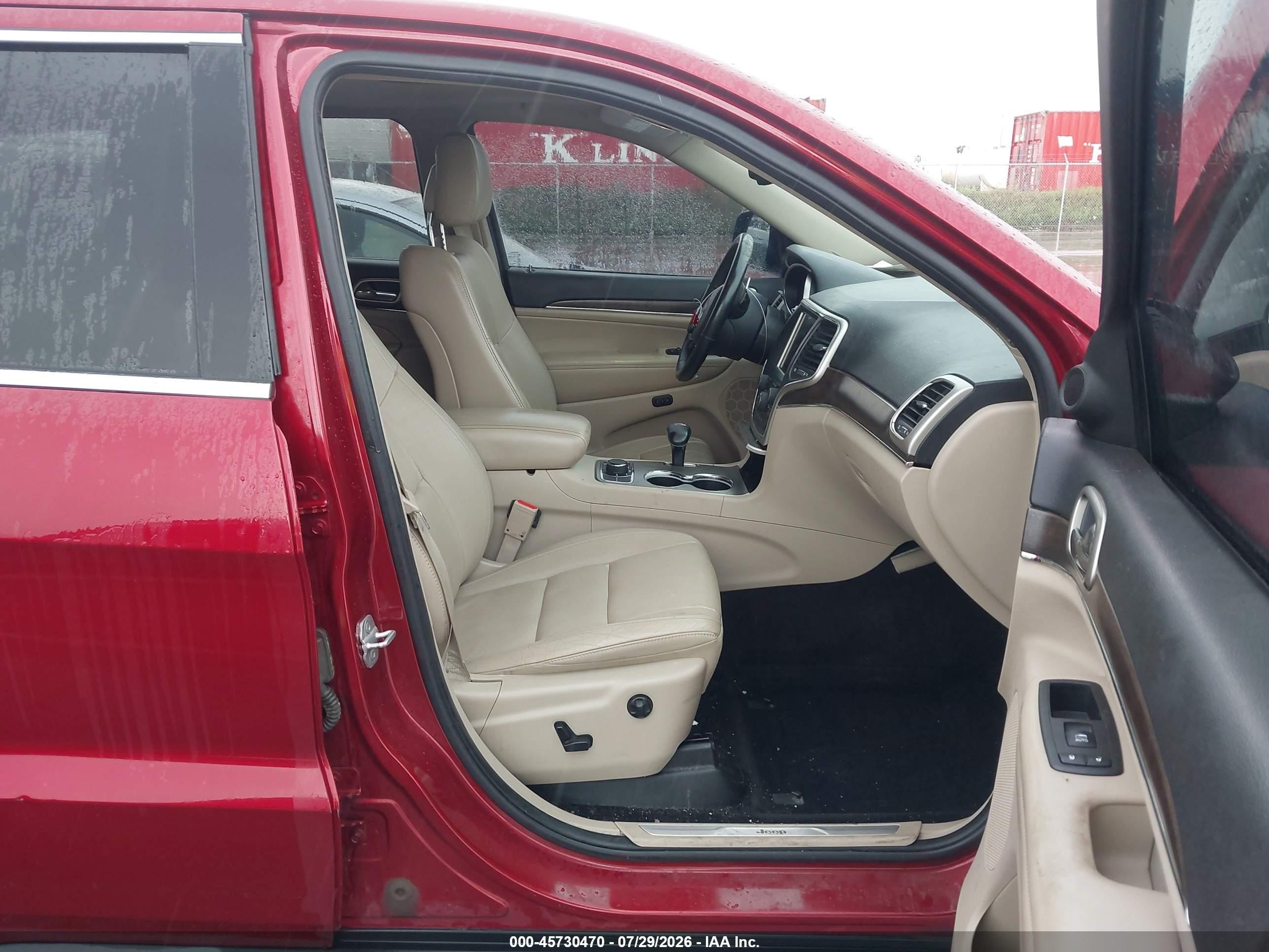 2014 Jeep Grand Cherokee Limited Purple vin: 1C4RJFBG7EC101933