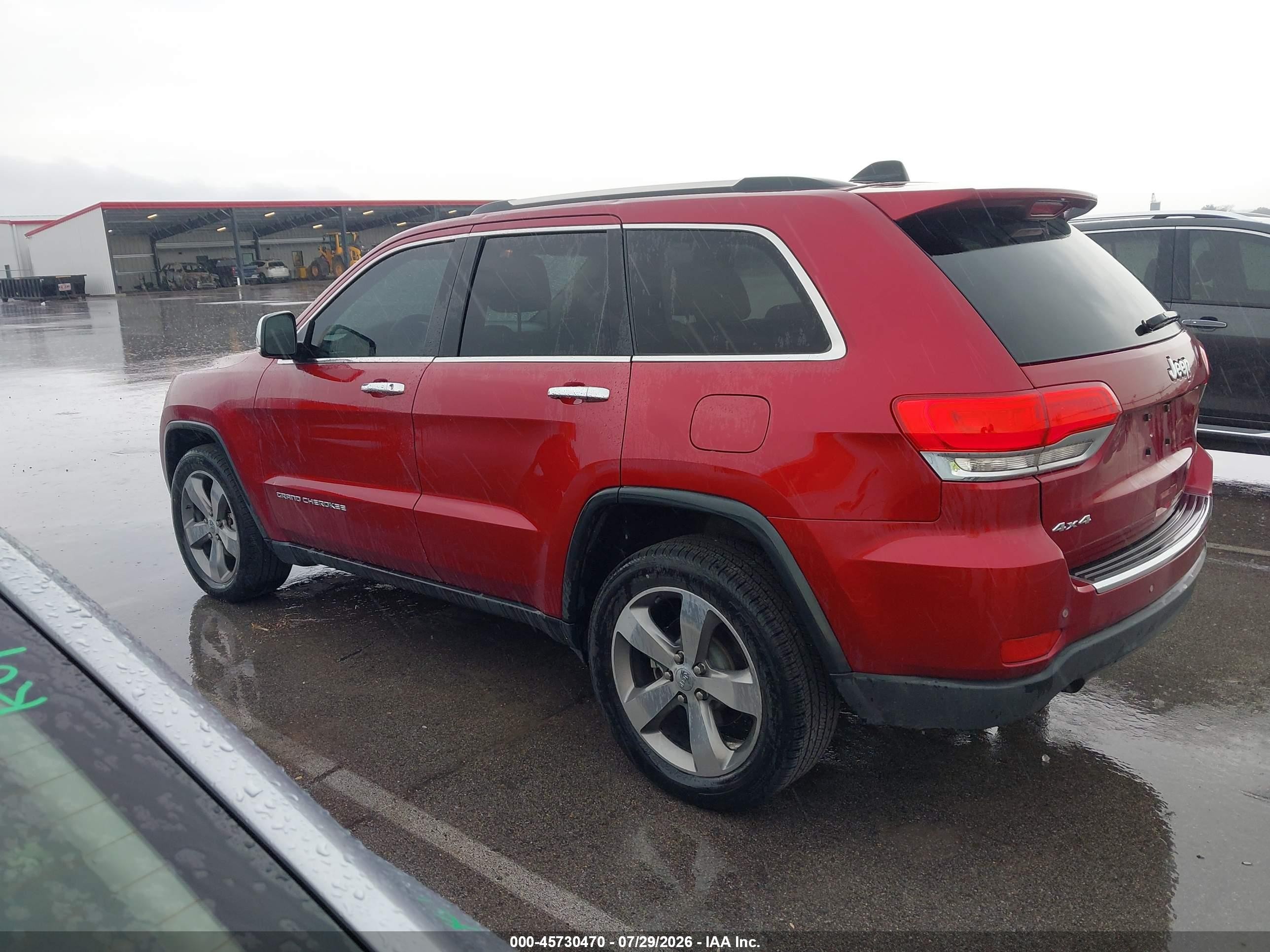 2014 Jeep Grand Cherokee Limited Purple vin: 1C4RJFBG7EC101933