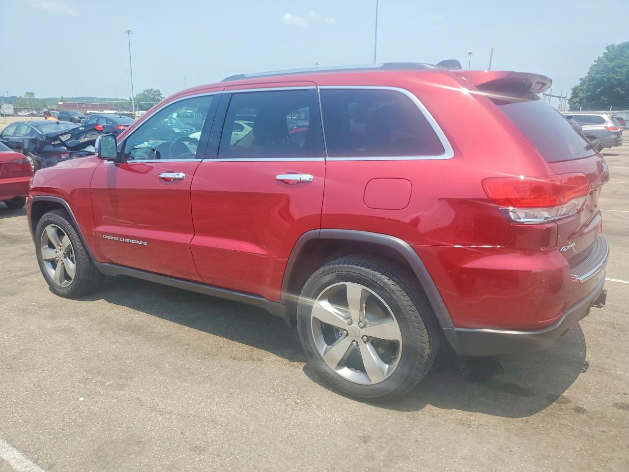 2014 Jeep Grand Cherokee Limited Темно-бордовый vin: 1C4RJFBG7EC101981