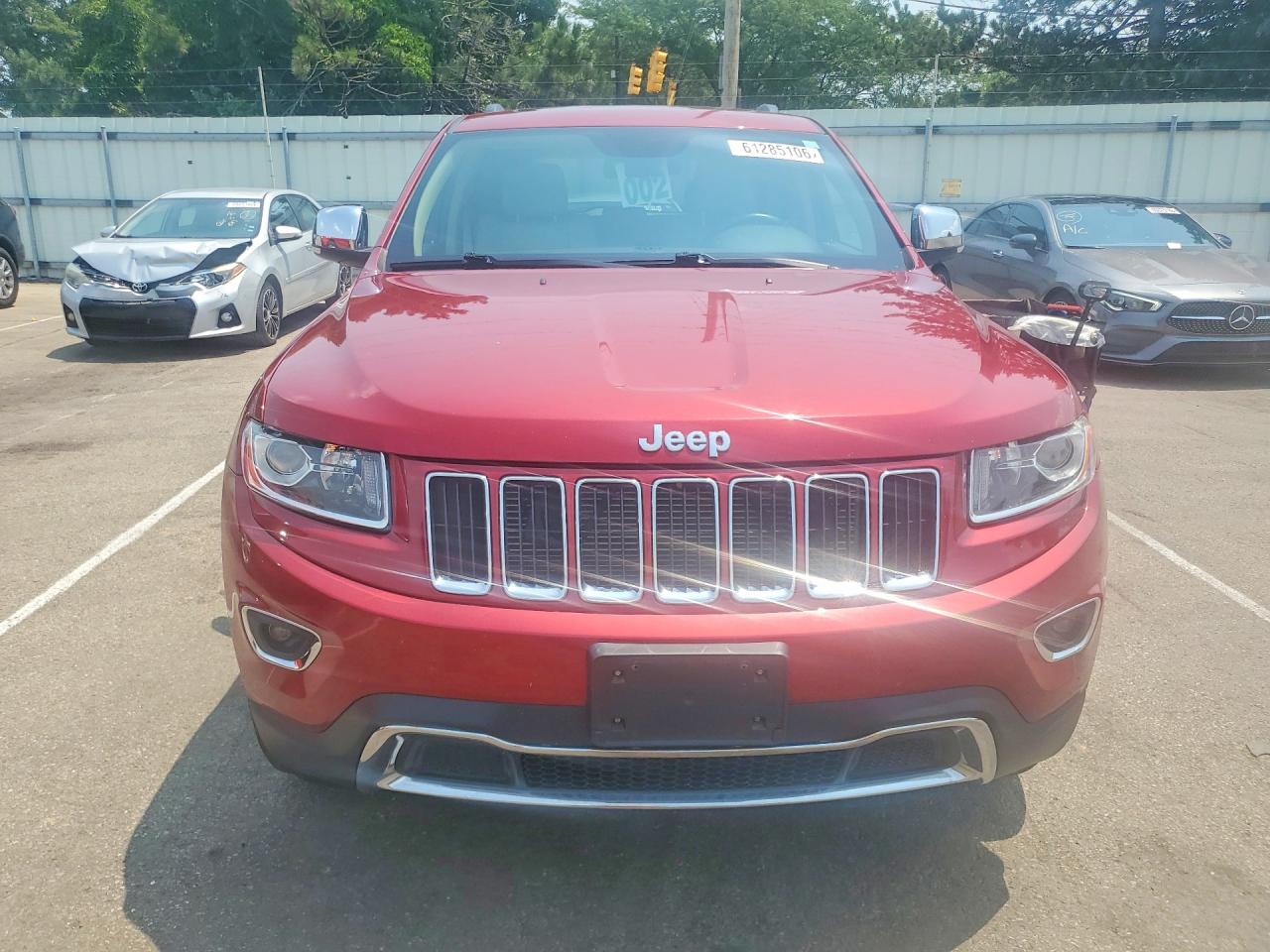 2014 Jeep Grand Cherokee Limited Темно-бордовый vin: 1C4RJFBG7EC101981