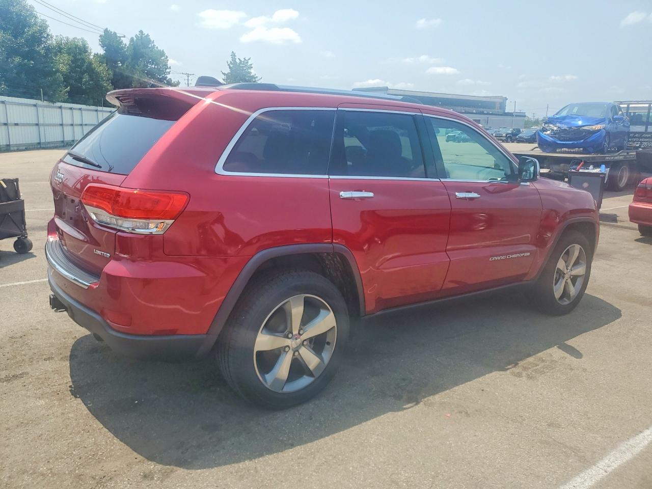 2014 Jeep Grand Cherokee Limited Темно-бордовый vin: 1C4RJFBG7EC101981