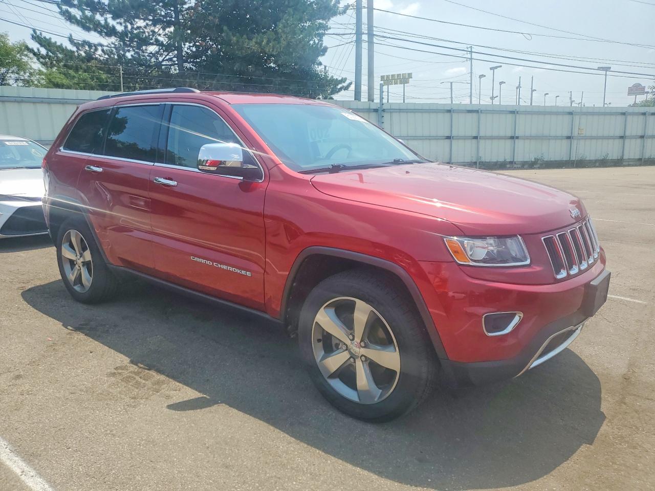 2014 Jeep Grand Cherokee Limited Темно-бордовый vin: 1C4RJFBG7EC101981