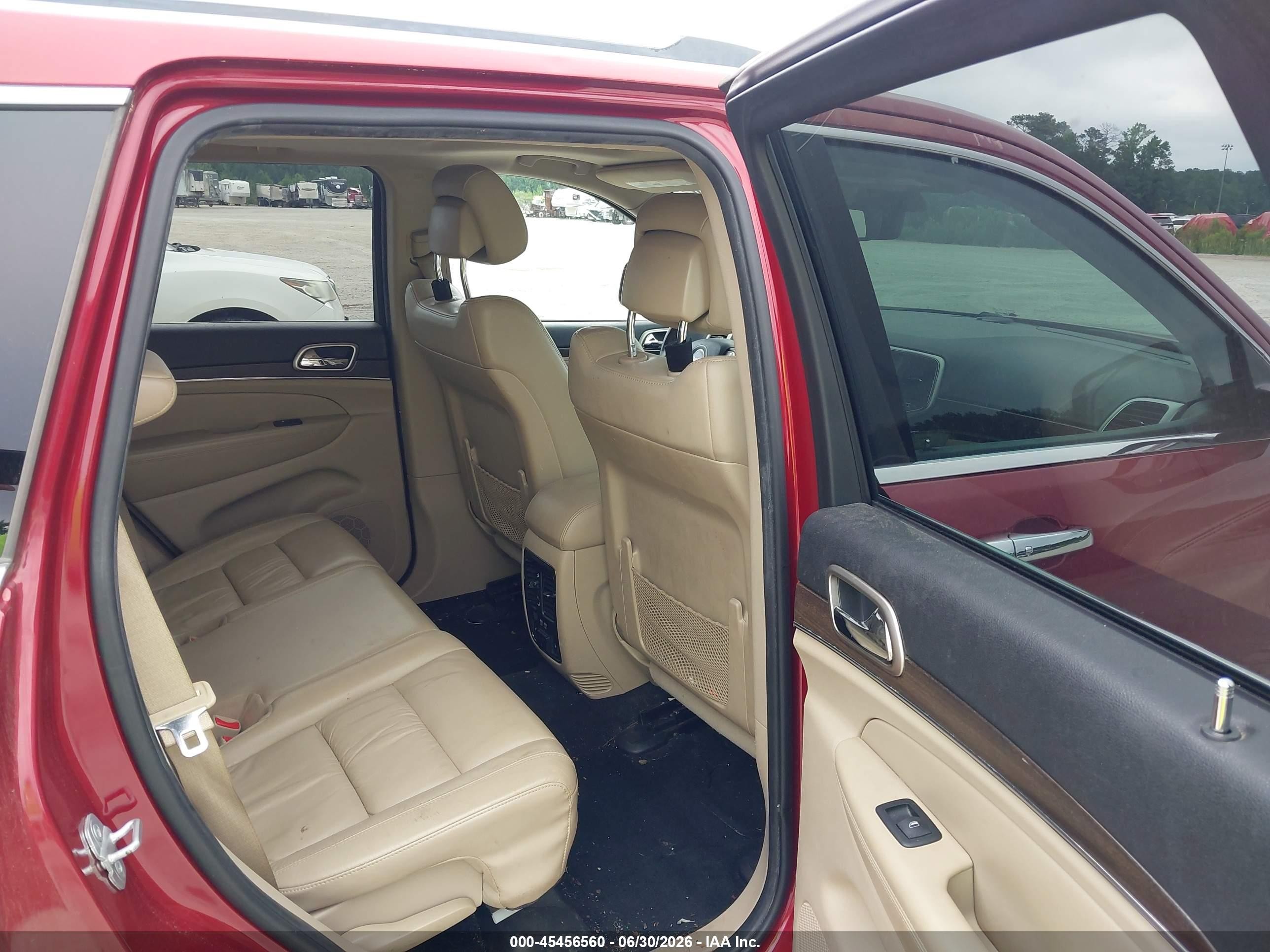 2014 Jeep Grand Cherokee Limited Maroon vin: 1C4RJFBG7EC106713