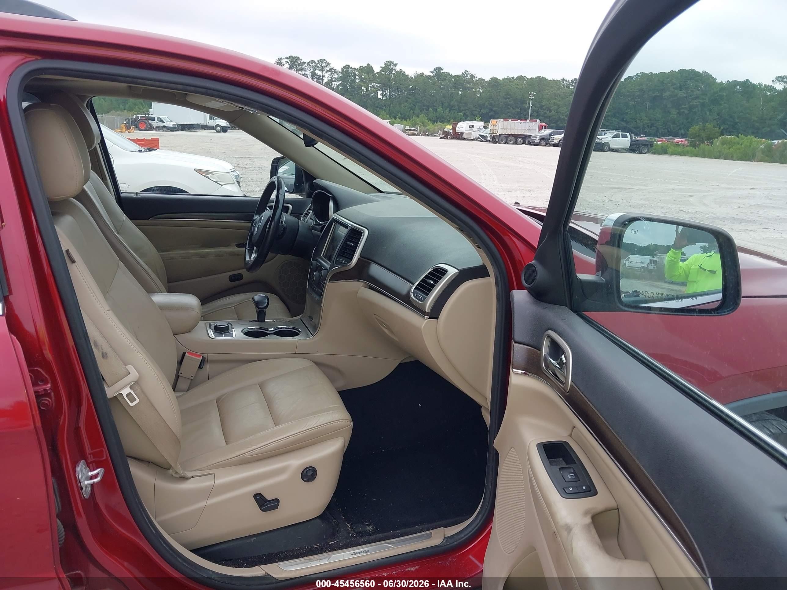 2014 Jeep Grand Cherokee Limited Maroon vin: 1C4RJFBG7EC106713