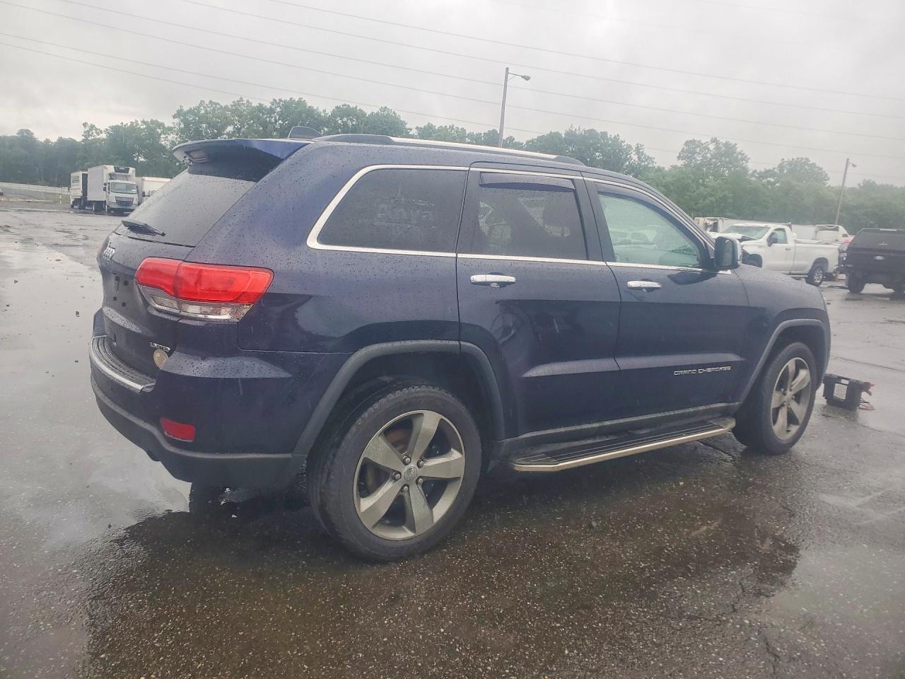 2014 Jeep Grand Cherokee Limited Blue vin: 1C4RJFBG7EC122362