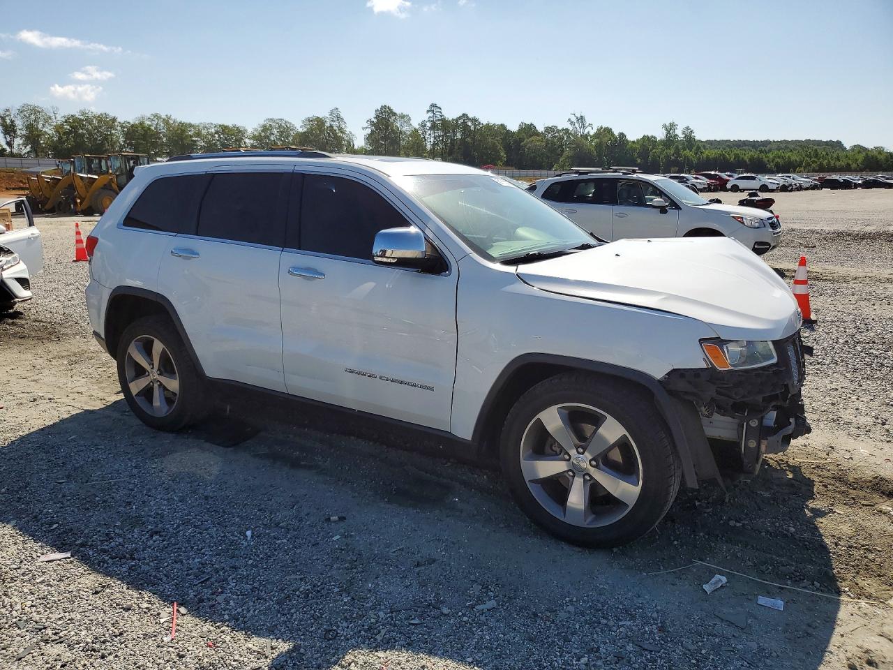 2014 Jeep Grand Cherokee Limited Белый vin: 1C4RJFBG7EC129411
