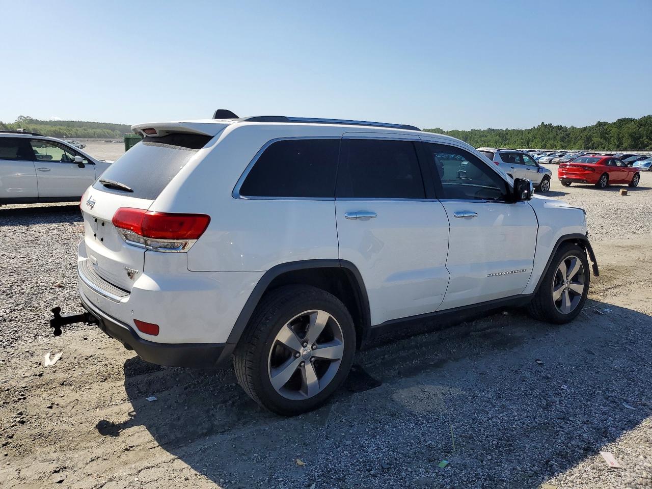 2014 Jeep Grand Cherokee Limited Белый vin: 1C4RJFBG7EC129411