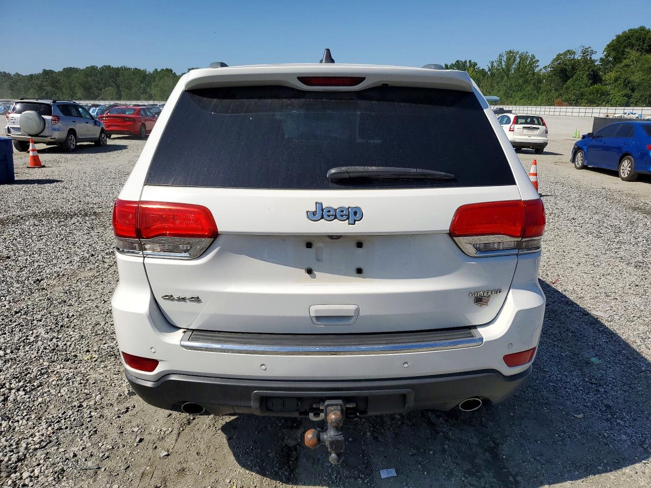 2014 Jeep Grand Cherokee Limited Белый vin: 1C4RJFBG7EC129411
