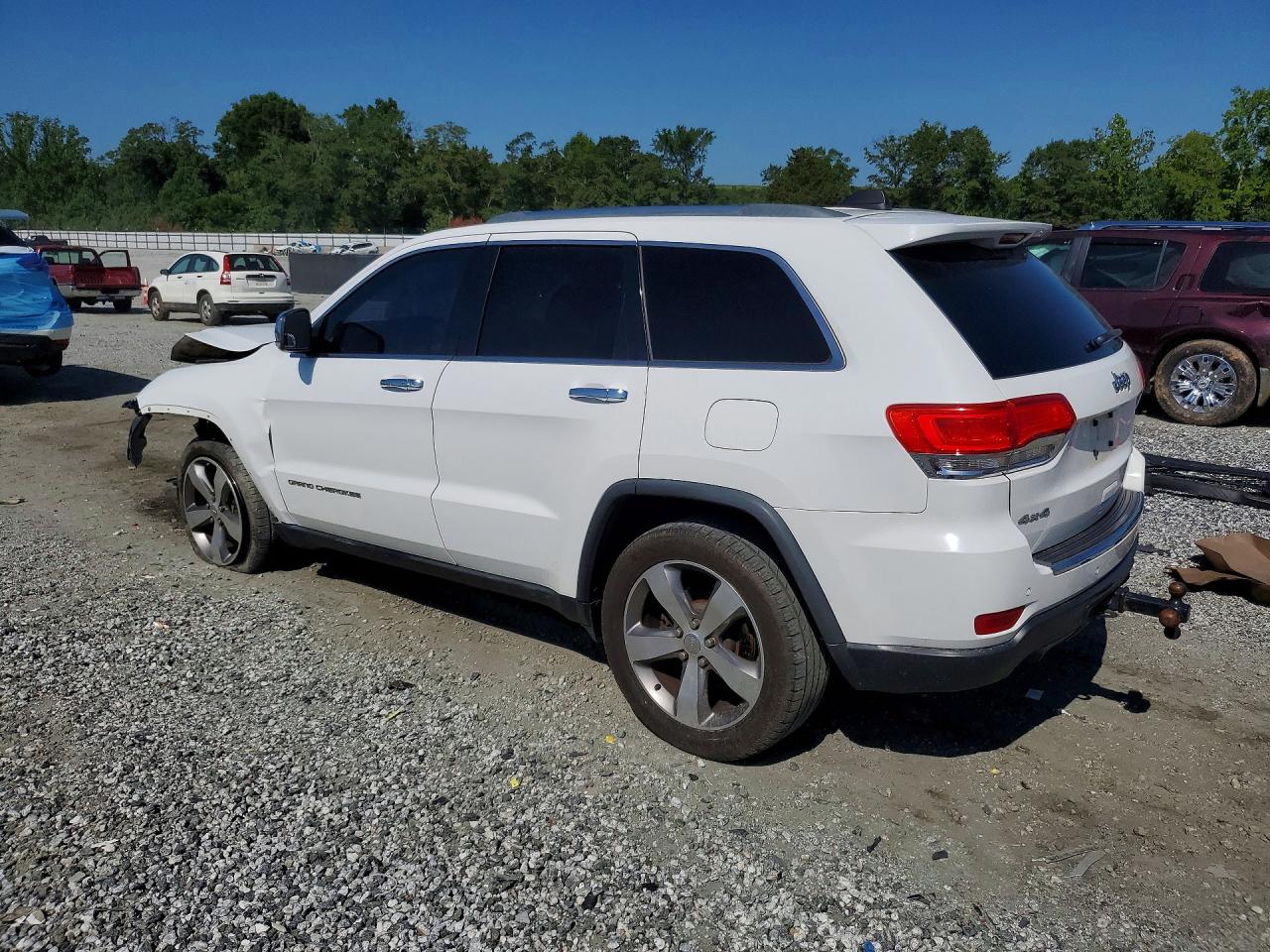 2014 Jeep Grand Cherokee Limited Белый vin: 1C4RJFBG7EC129411