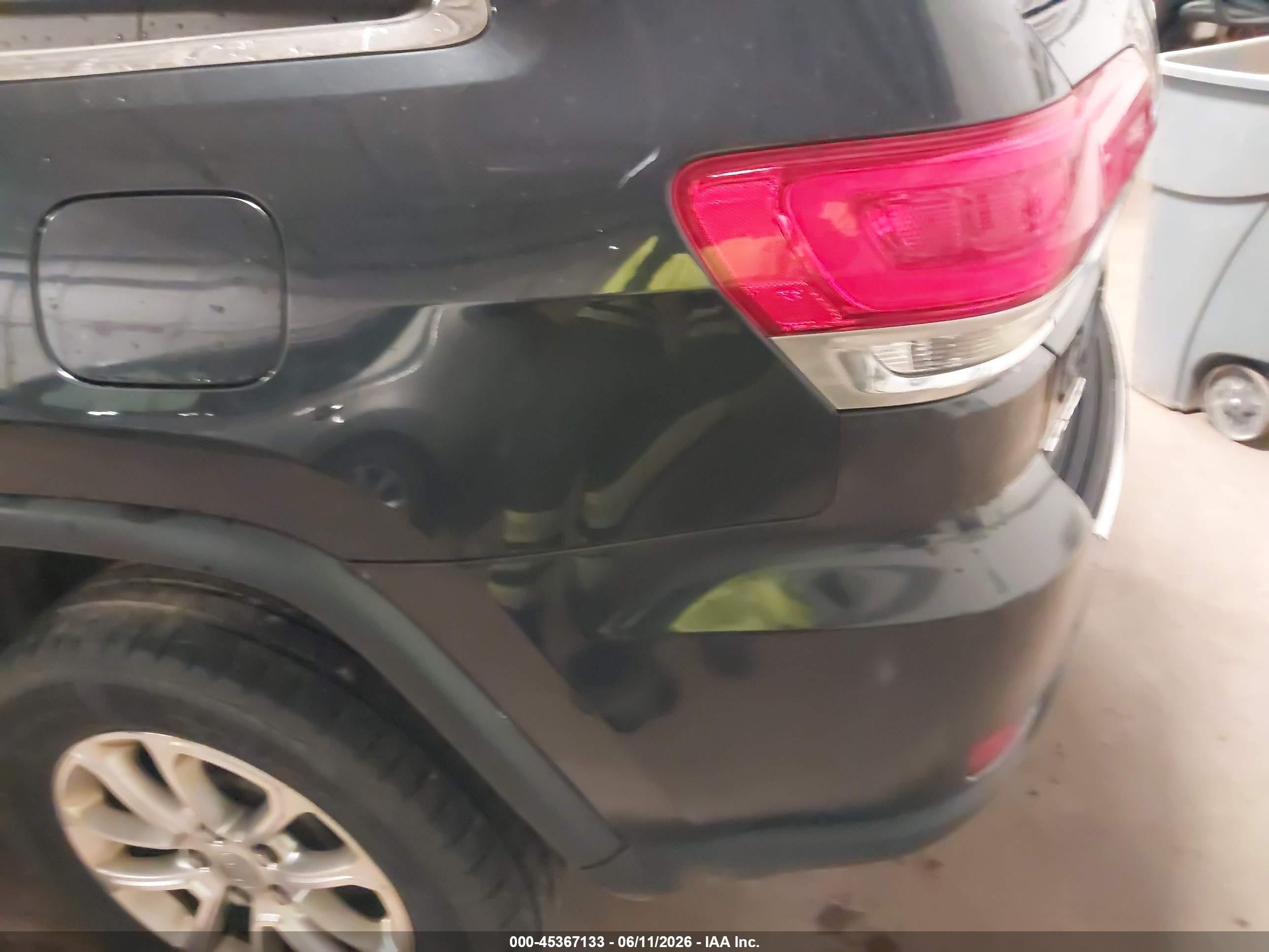 2014 Jeep Grand Cherokee Limited Black vin: 1C4RJFBG7EC131000