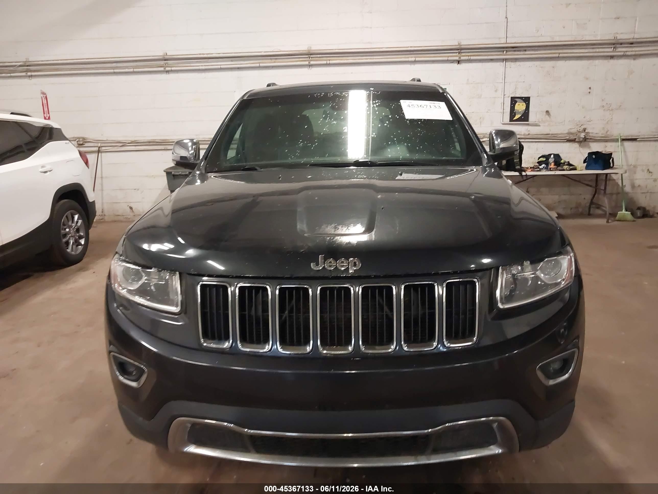 2014 Jeep Grand Cherokee Limited Black vin: 1C4RJFBG7EC131000