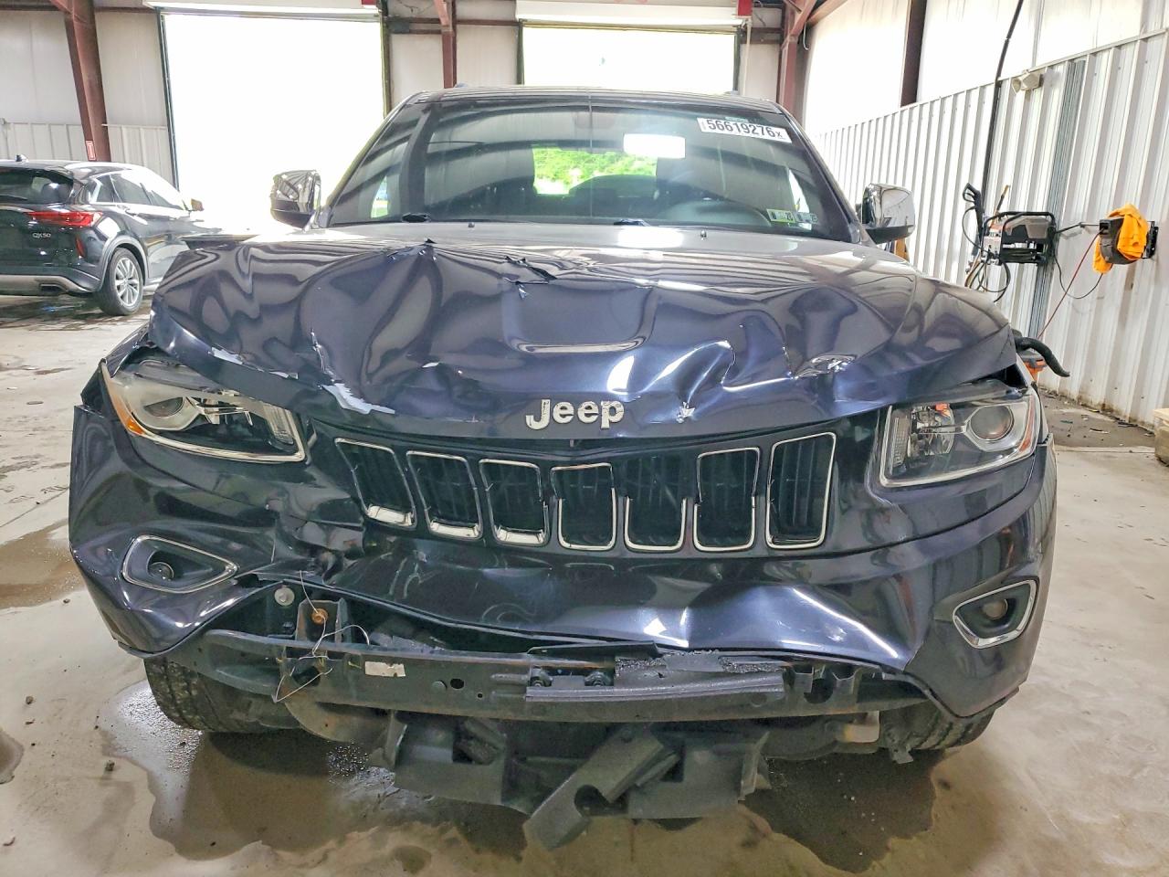 2014 Jeep Grand Cherokee Limited Серый vin: 1C4RJFBG7EC132826