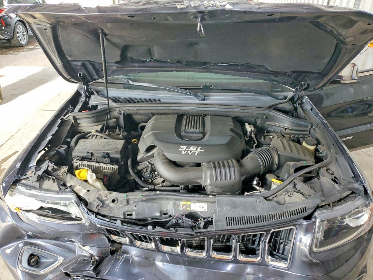 2014 Jeep Grand Cherokee Limited Серый vin: 1C4RJFBG7EC132826