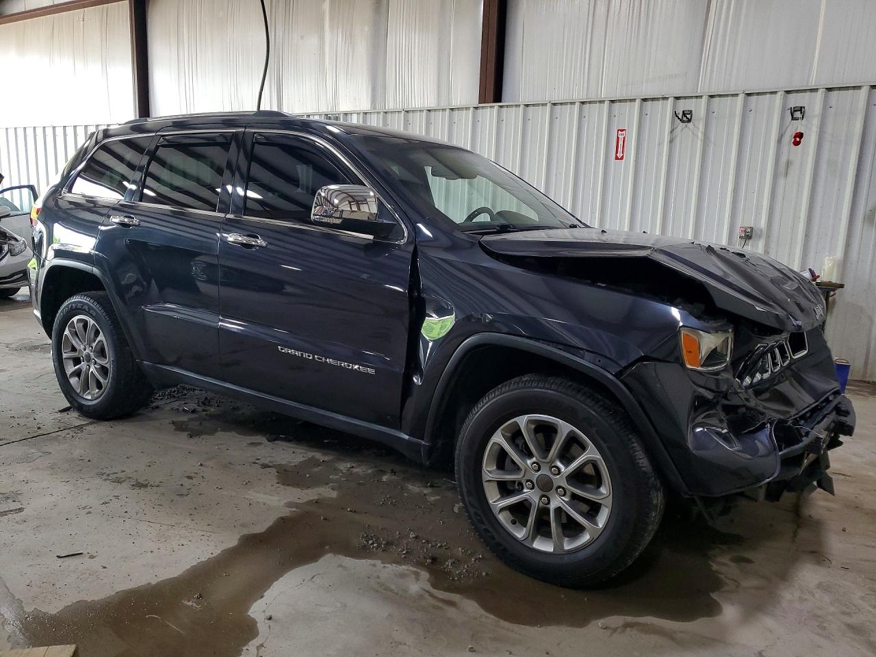 2014 Jeep Grand Cherokee Limited Серый vin: 1C4RJFBG7EC132826