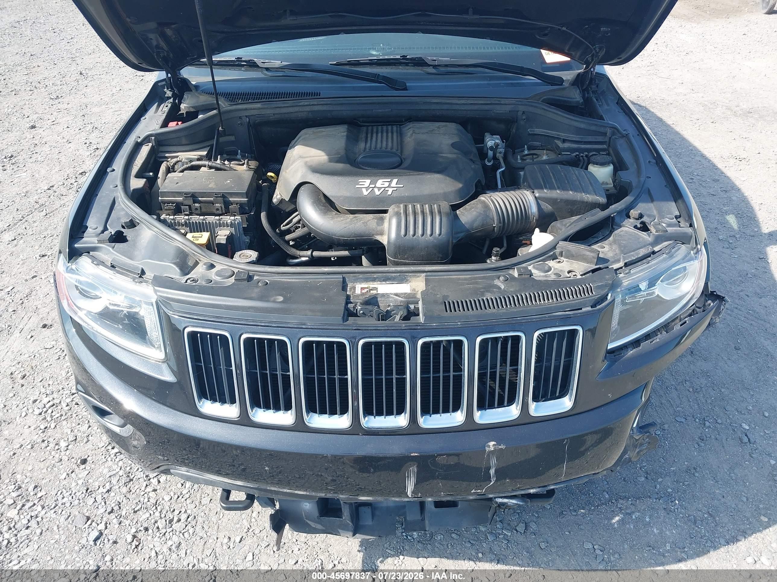 2014 Jeep Grand Cherokee Limited Black vin: 1C4RJFBG7EC195523