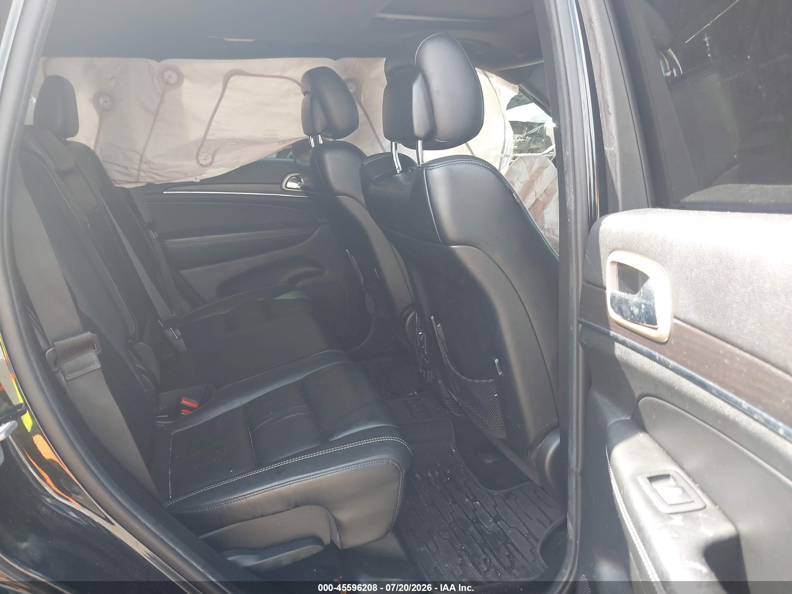 2014 Jeep Grand Cherokee Limited Black vin: 1C4RJFBG7EC200218