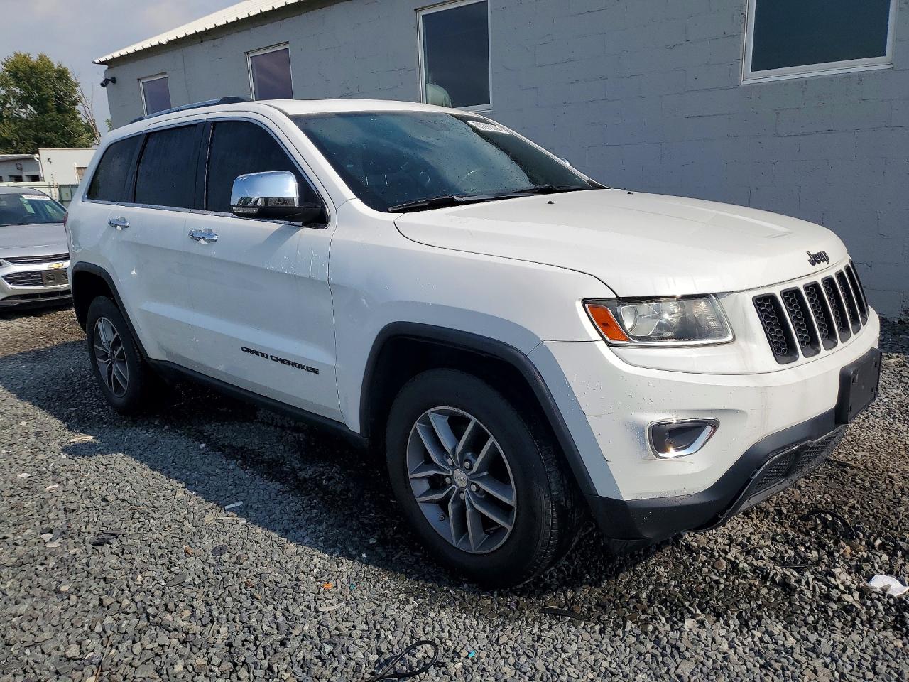 2014 Jeep Grand Cherokee Limited Белый vin: 1C4RJFBG7EC210649