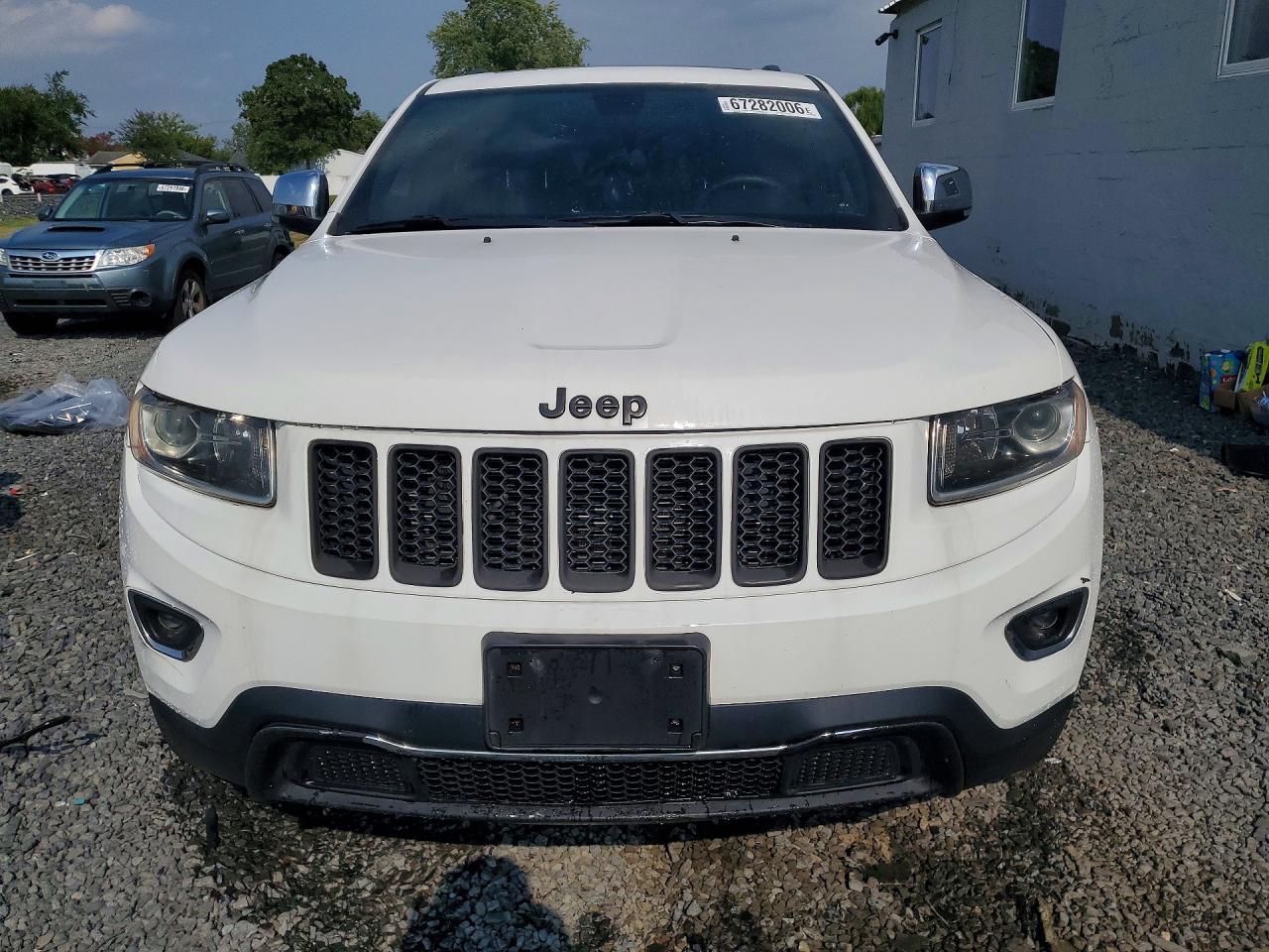 2014 Jeep Grand Cherokee Limited Белый vin: 1C4RJFBG7EC210649