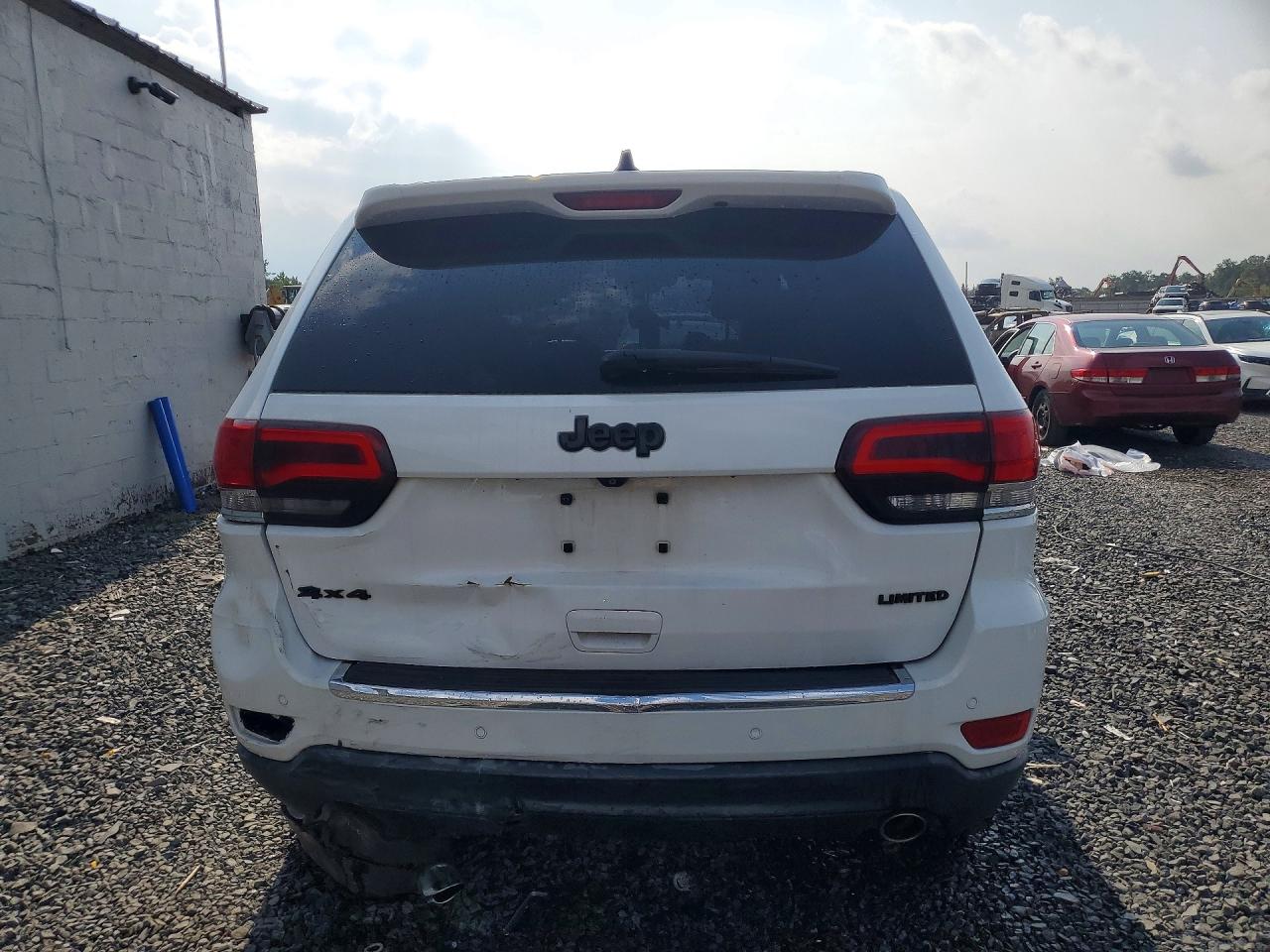 2014 Jeep Grand Cherokee Limited Белый vin: 1C4RJFBG7EC210649