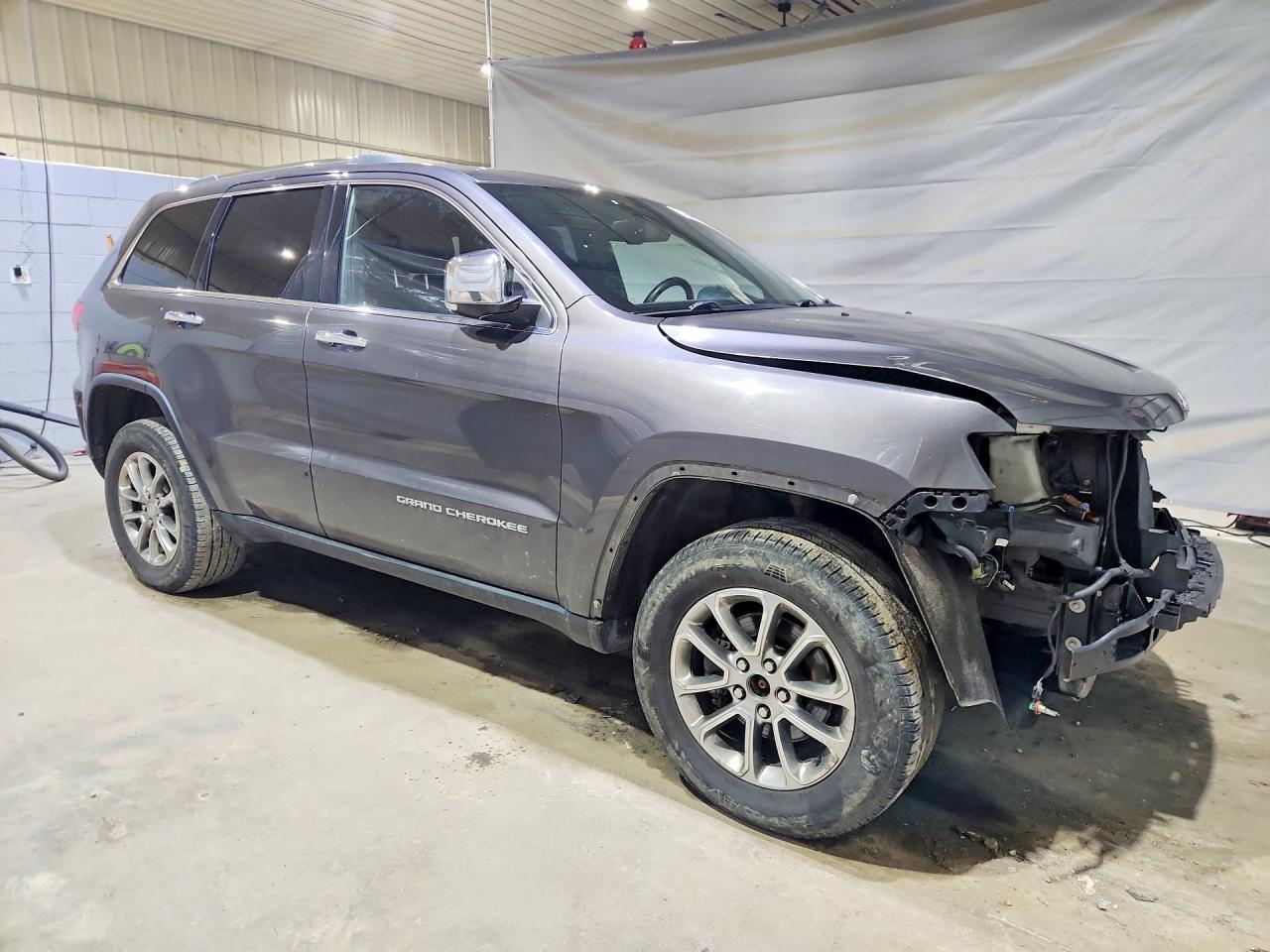 2014 Jeep Grand Cherokee Limited Gray vin: 1C4RJFBG7EC211512