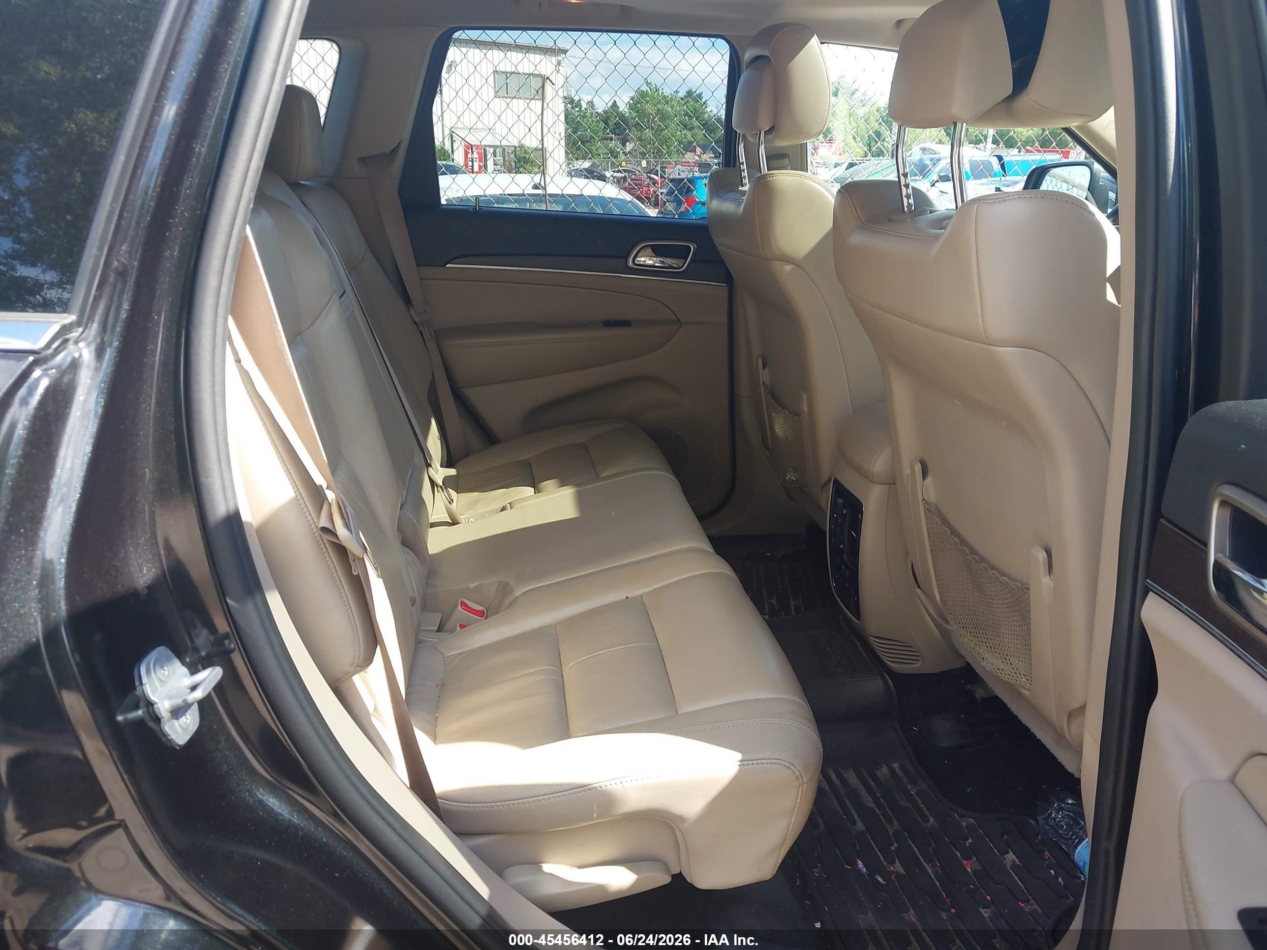 2014 Jeep Grand Cherokee Limited Black vin: 1C4RJFBG7EC211851
