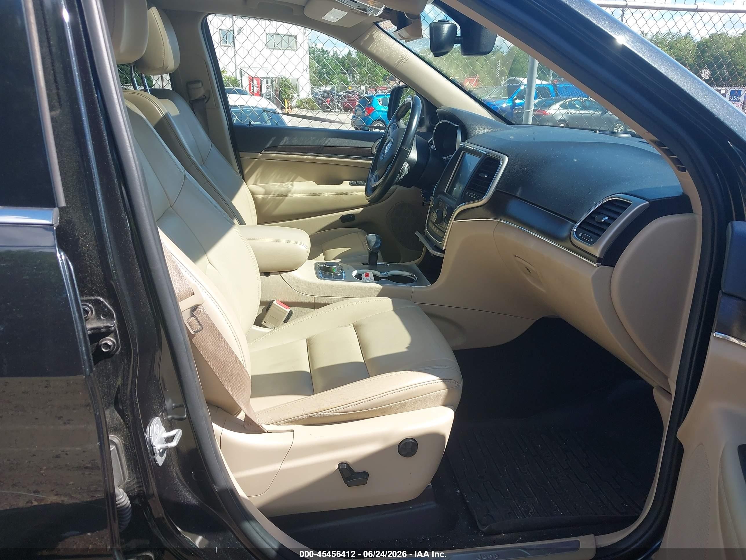 2014 Jeep Grand Cherokee Limited Black vin: 1C4RJFBG7EC211851