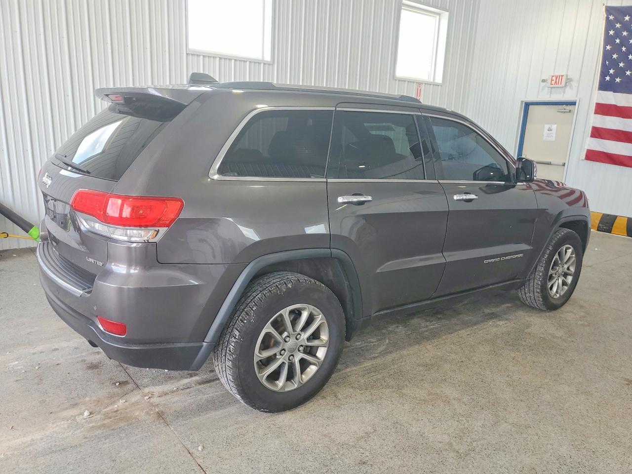 2014 Jeep Grand Cherokee Limited Gray vin: 1C4RJFBG7EC215446