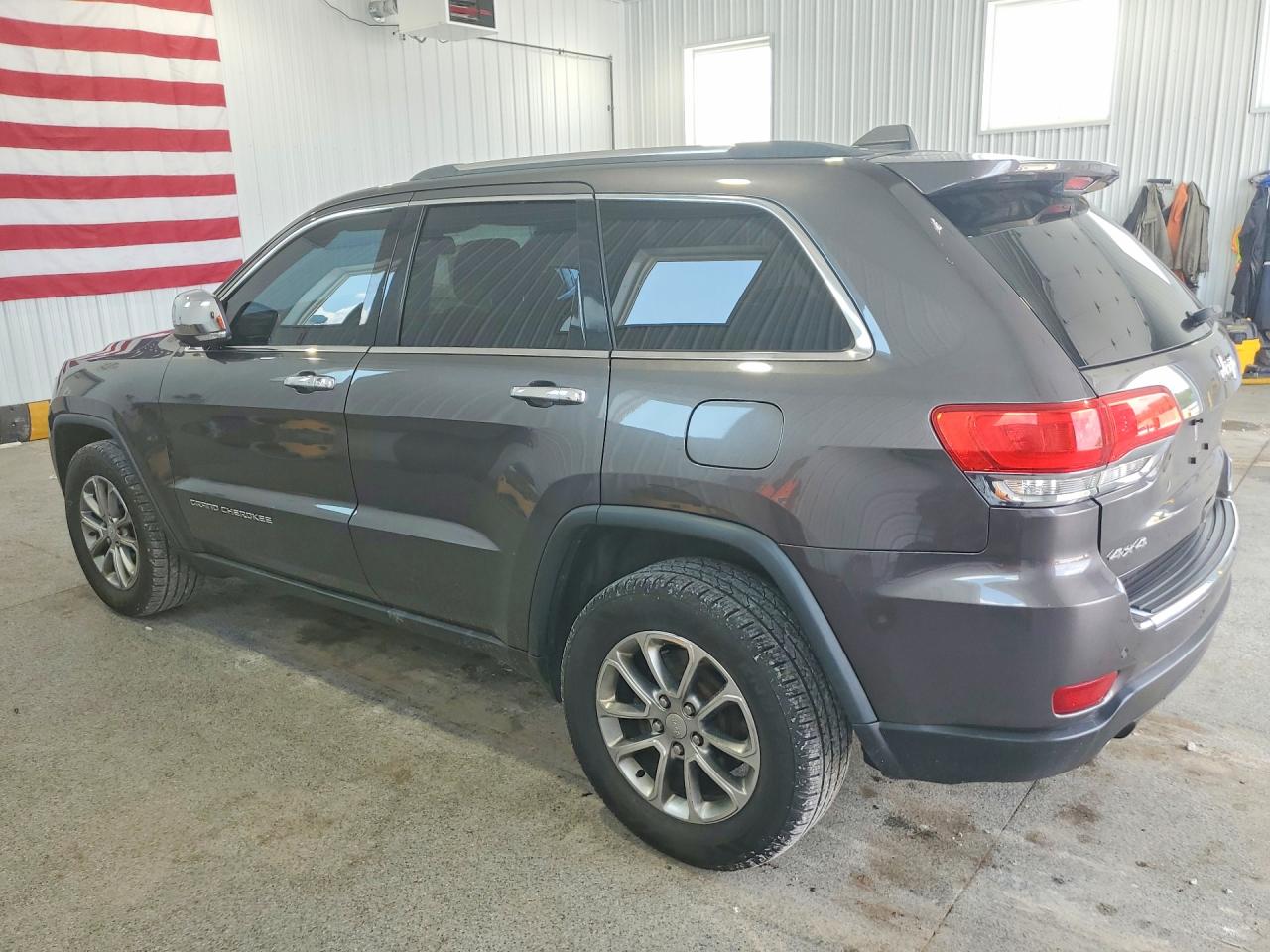 2014 Jeep Grand Cherokee Limited Gray vin: 1C4RJFBG7EC215446