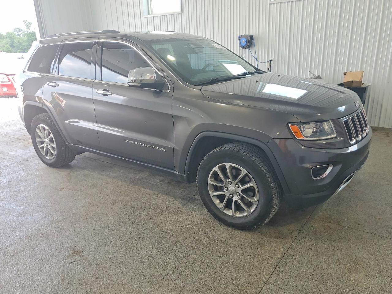 2014 Jeep Grand Cherokee Limited Gray vin: 1C4RJFBG7EC215446