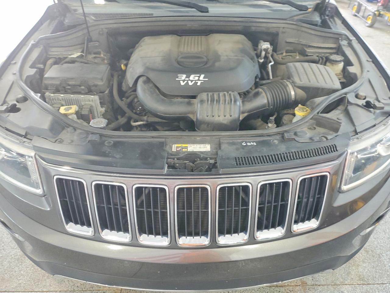 2014 Jeep Grand Cherokee Limited Gray vin: 1C4RJFBG7EC215446