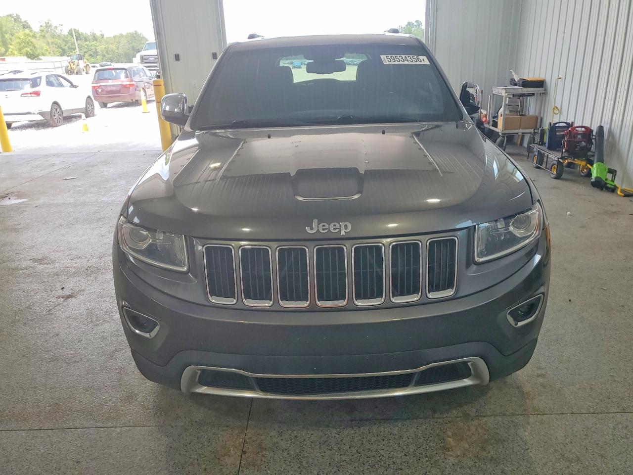 2014 Jeep Grand Cherokee Limited Gray vin: 1C4RJFBG7EC215446
