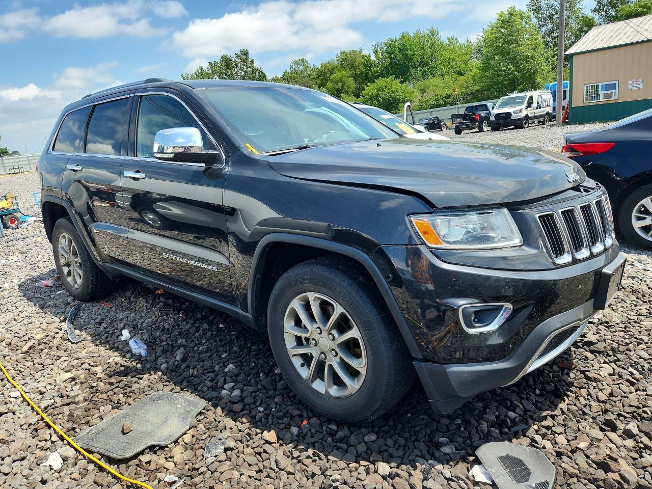 2014 Jeep Grand Cherokee Limited Gray vin: 1C4RJFBG7EC218900