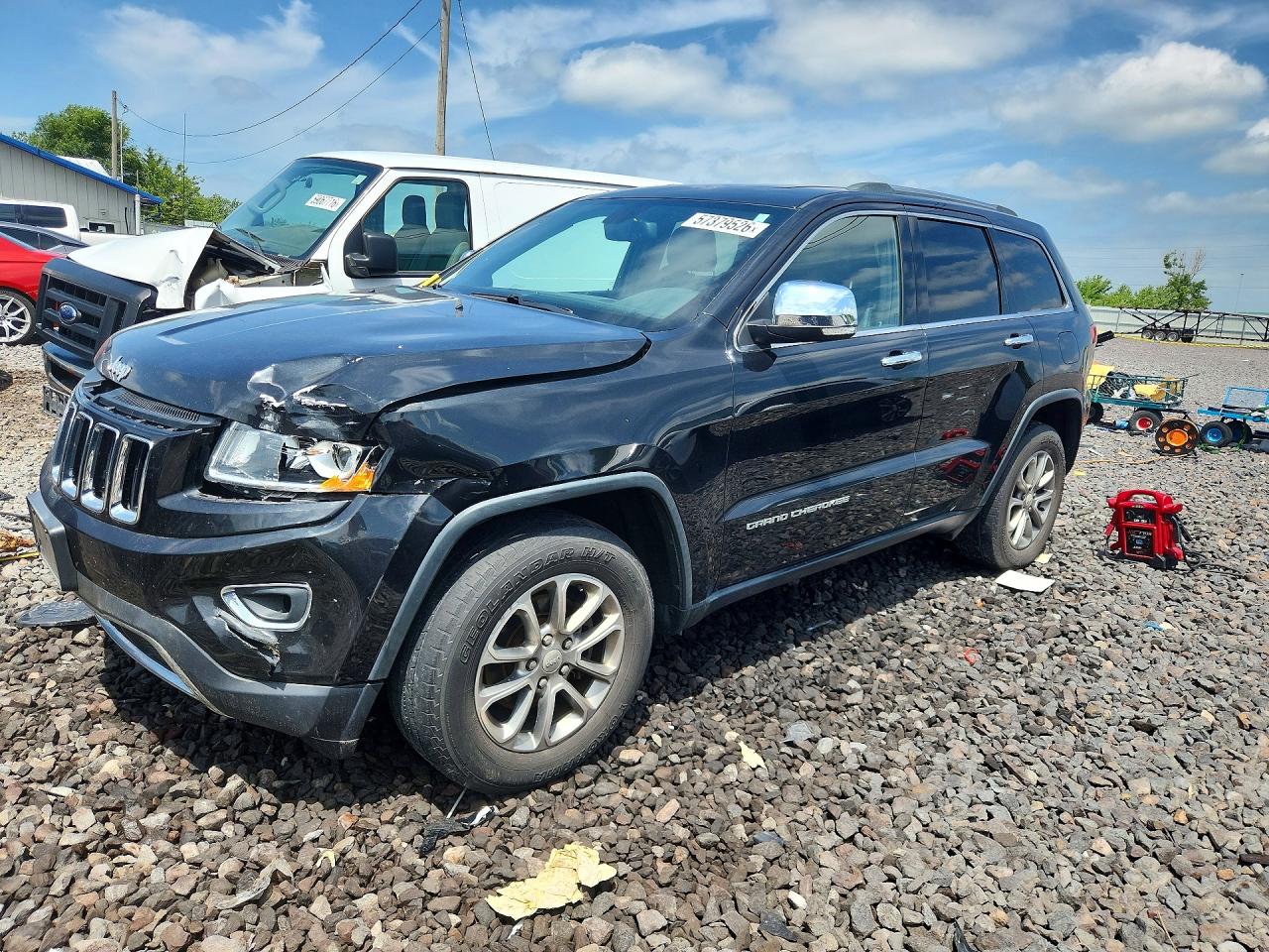 2014 Jeep Grand Cherokee Limited Gray vin: 1C4RJFBG7EC218900