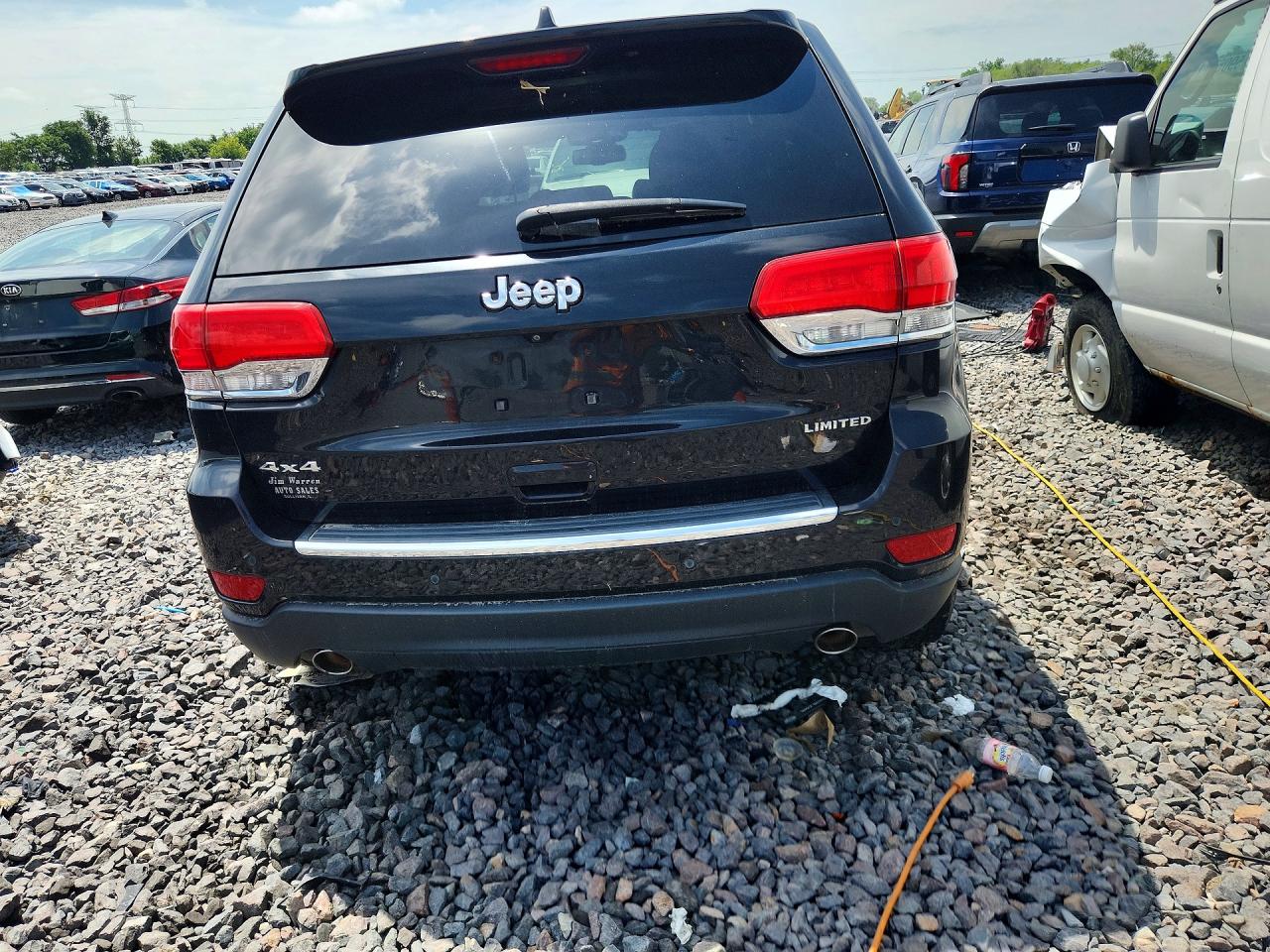 2014 Jeep Grand Cherokee Limited Gray vin: 1C4RJFBG7EC218900