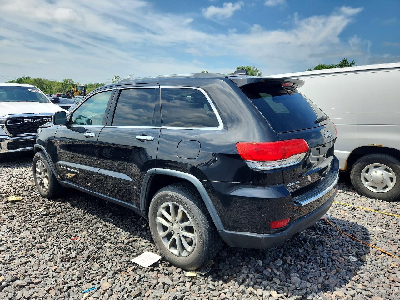 2014 Jeep Grand Cherokee Limited Gray vin: 1C4RJFBG7EC218900