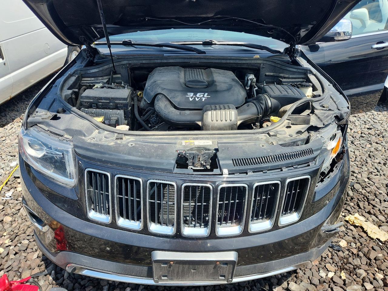 2014 Jeep Grand Cherokee Limited Gray vin: 1C4RJFBG7EC218900