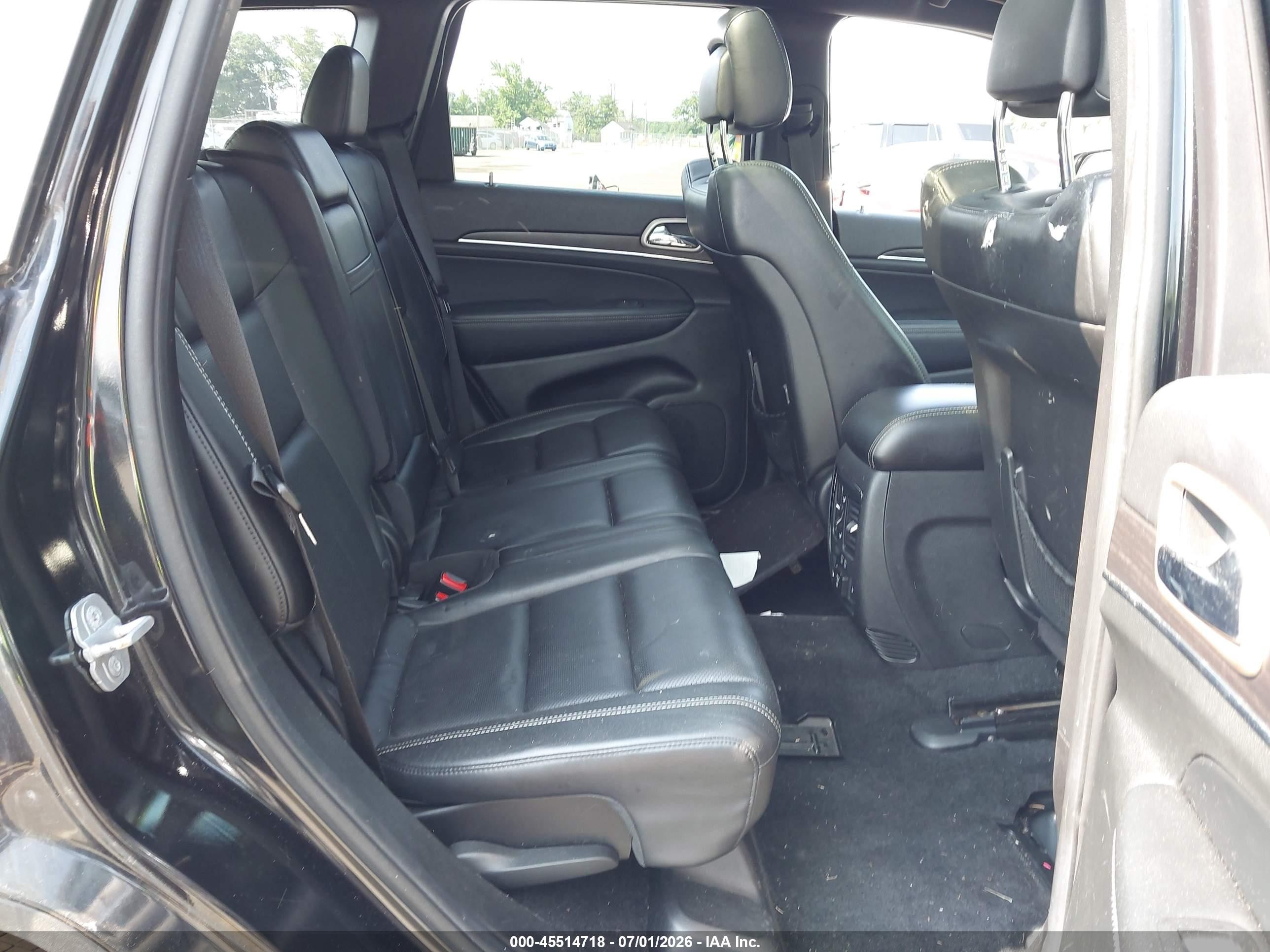 2014 Jeep Grand Cherokee Limited Black vin: 1C4RJFBG7EC226060